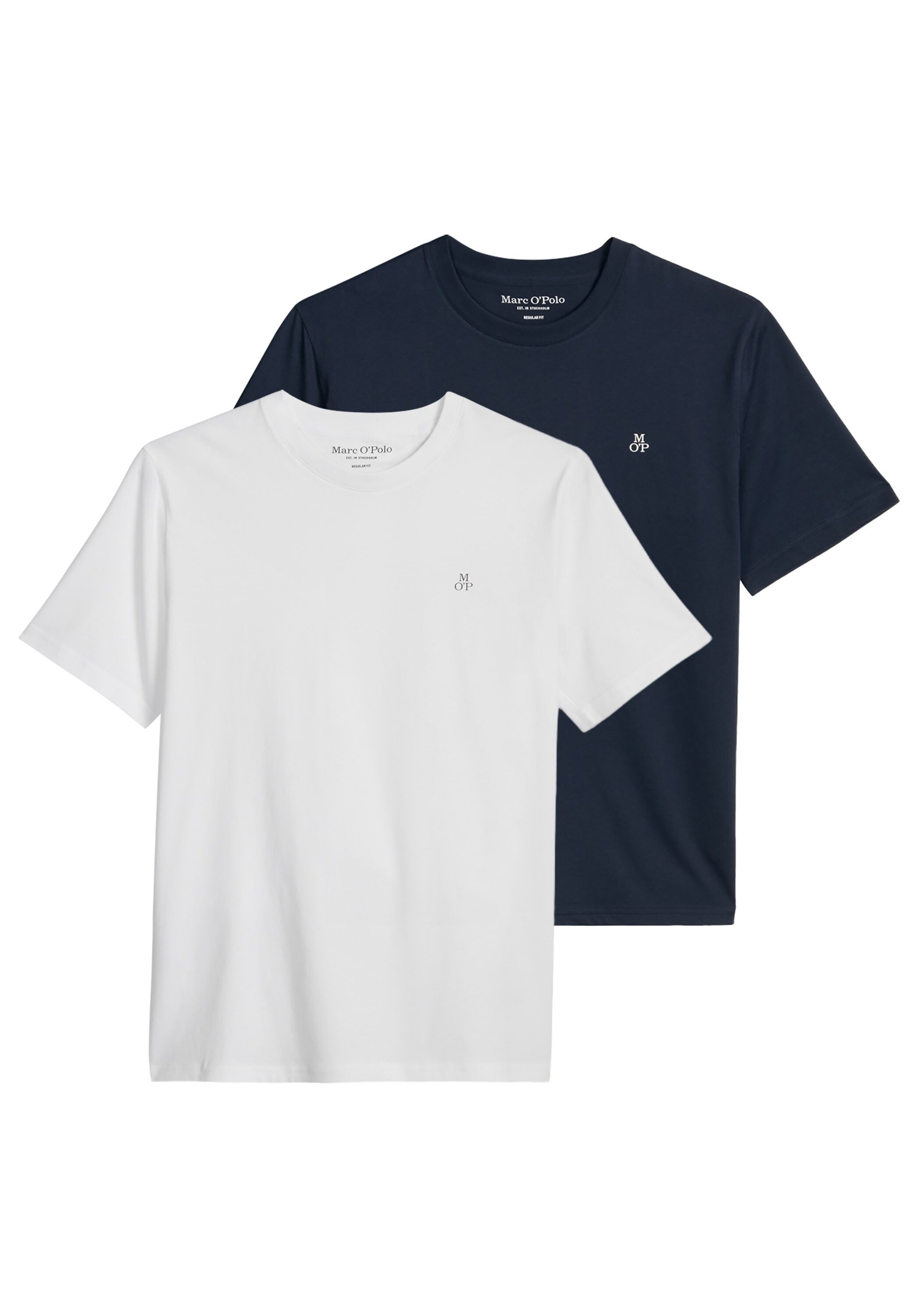 Marc OPolo T-Shirt "T-Shirt Jersey T-Shirts Shortsleeve Kjer 2er Pack" 2