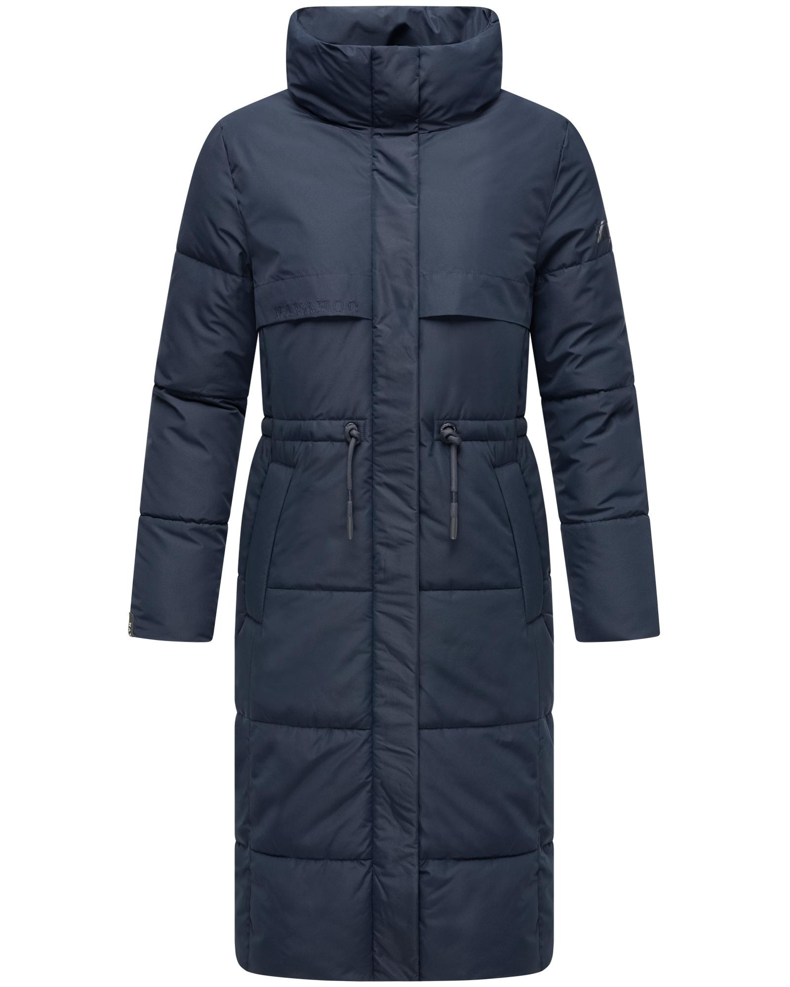 Navahoo Wintermantel "Der Wahnsinn 14", Damen Steppmantel aus recyceltem Polyester