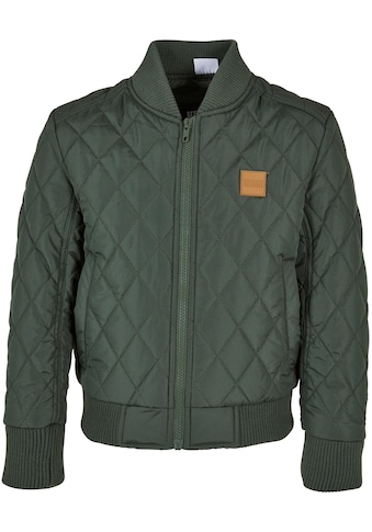 Allwetterjacke »Urban Classics Herren Boys Diamond Quilt Nylon Jacket«, (1 St.), ohne...