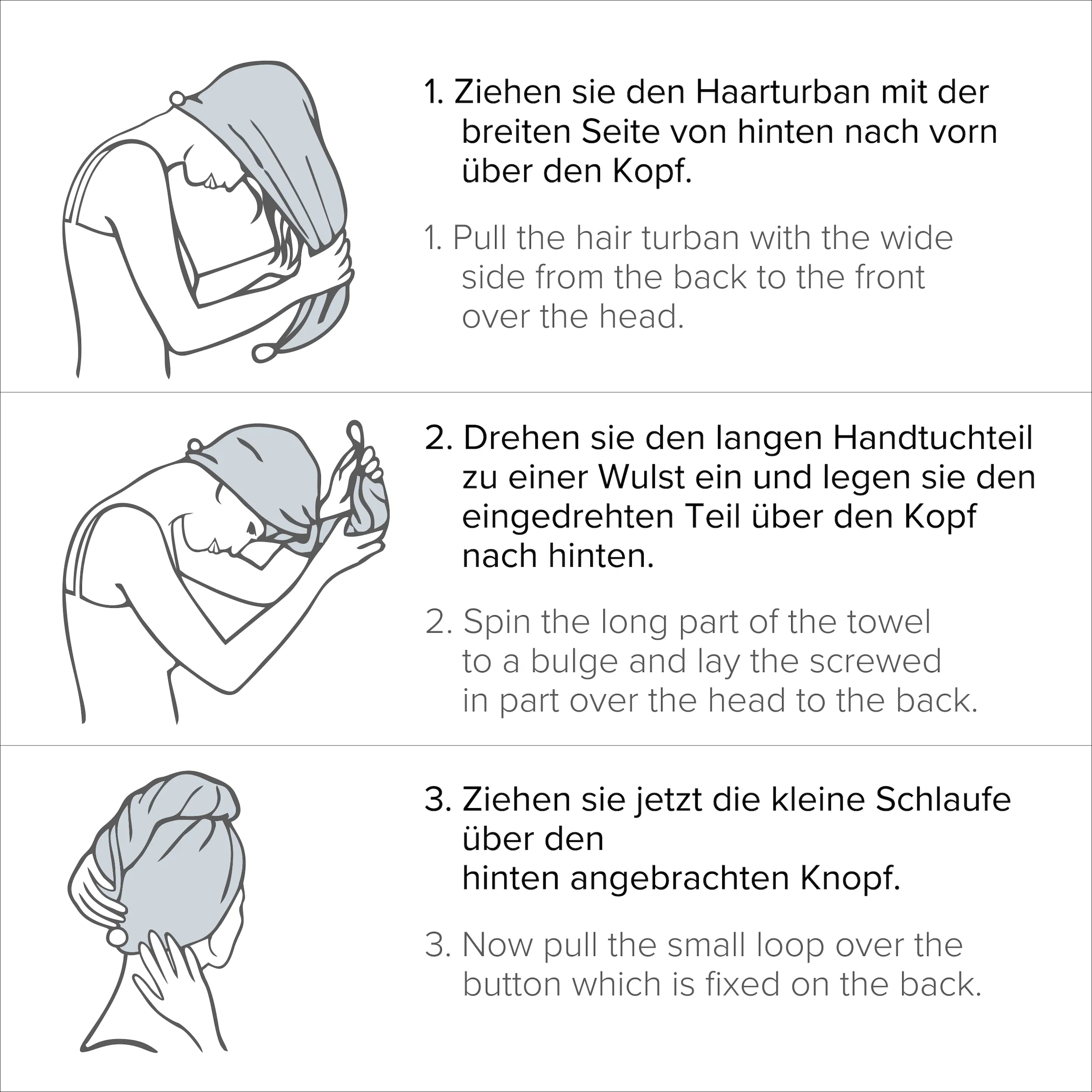 Möve Turban-Handtuch, (1 St.)