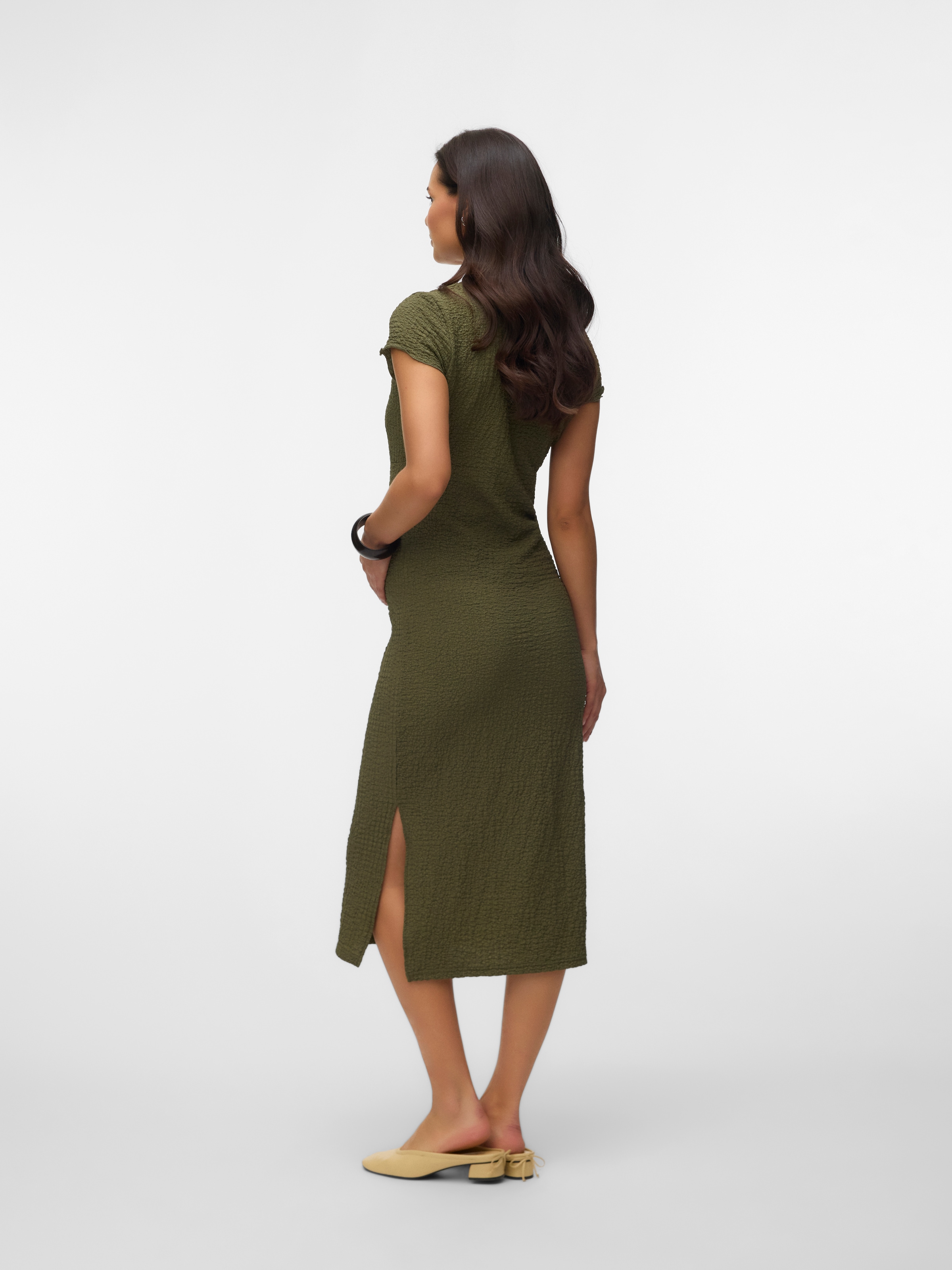 Mamalicious Jerseykleid »MLDONNA CAP TESS JRS MIDI DRESS 2F NOOS« Sommerkleid