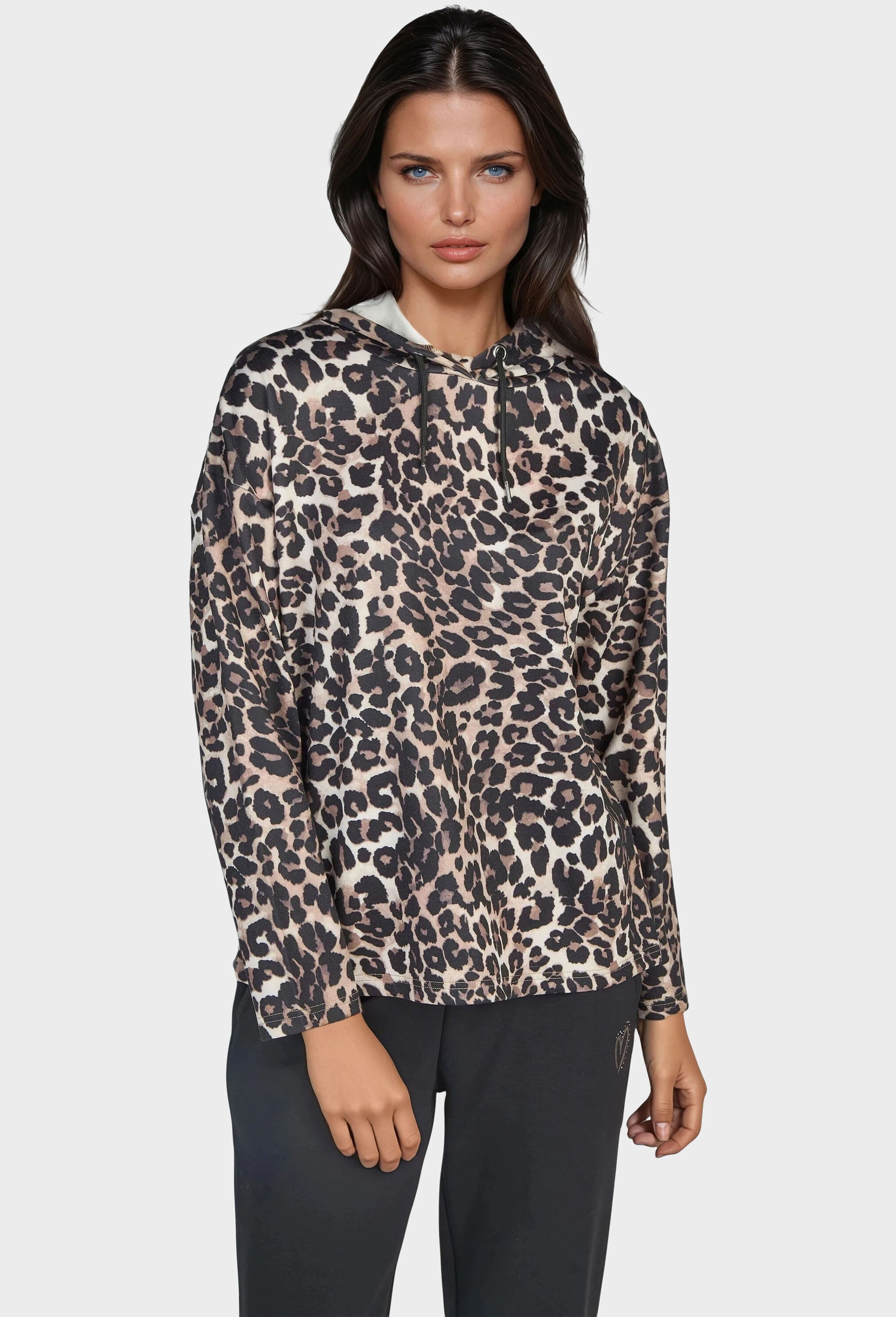 NAVIGAZIONE Kapuzensweatshirt »NAVIGAZIONE Hoody«, Leoprint
