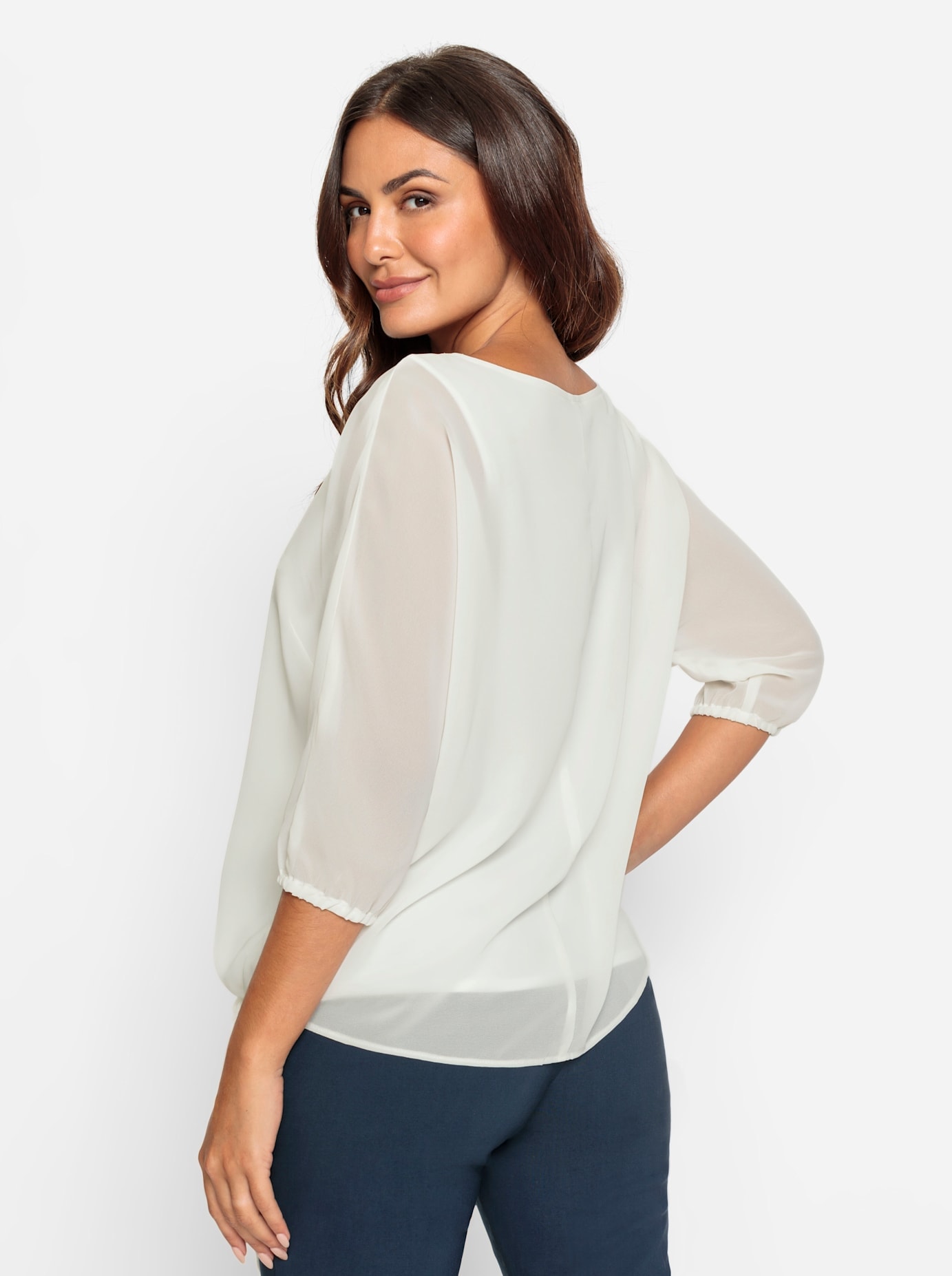 Lady Georgettebluse