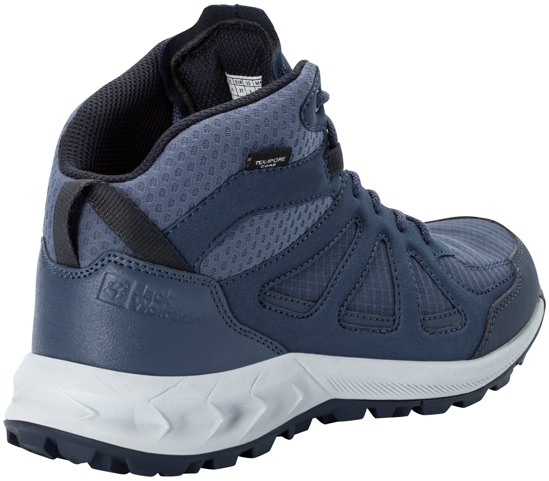 Jack Wolfskin Wanderschuh »WOODLAND 2 TEXAPORE MID W«, wasserdicht