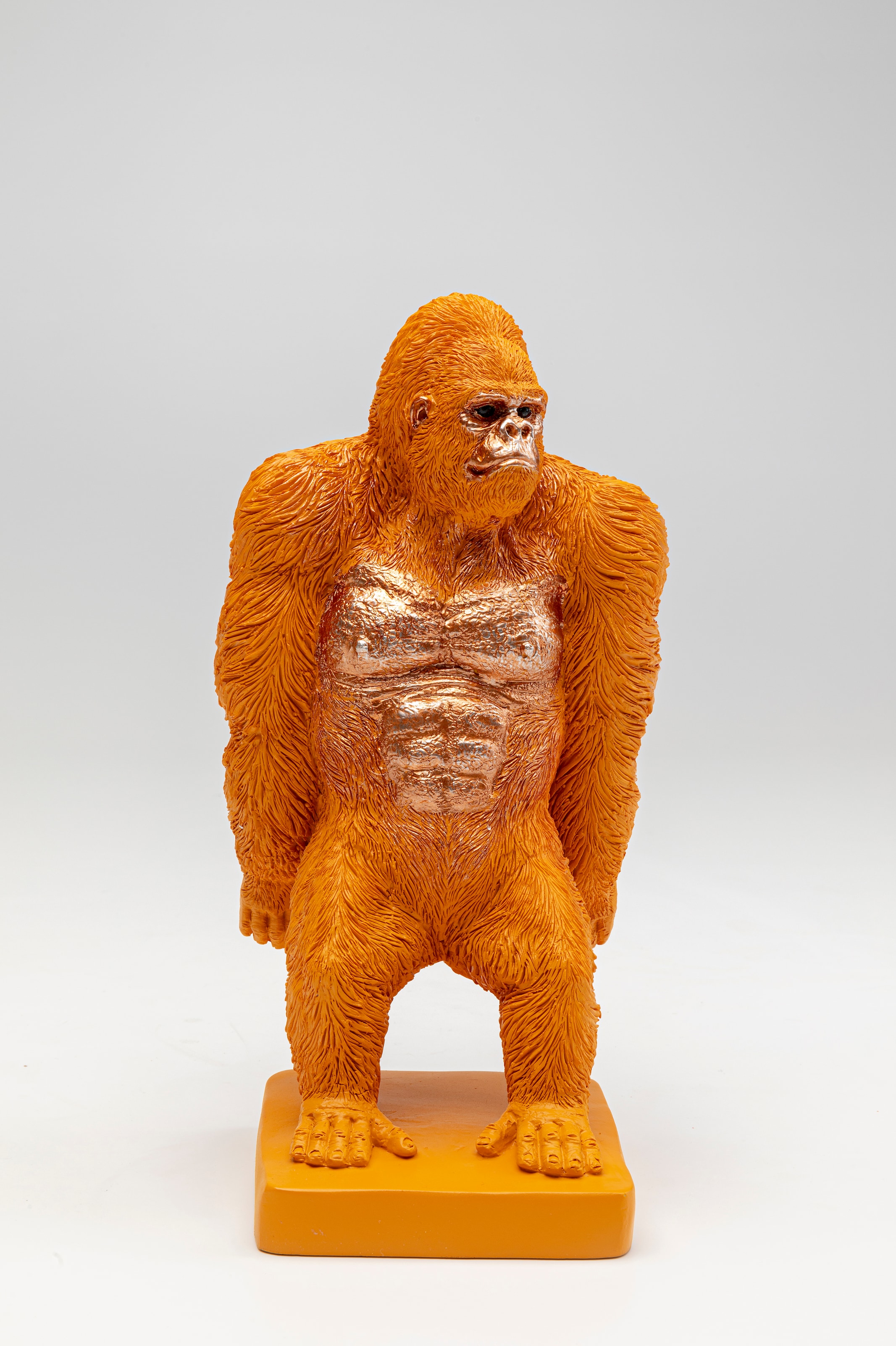 Kare Design Buchstütze »Gorilla Orange« aus Polyresin