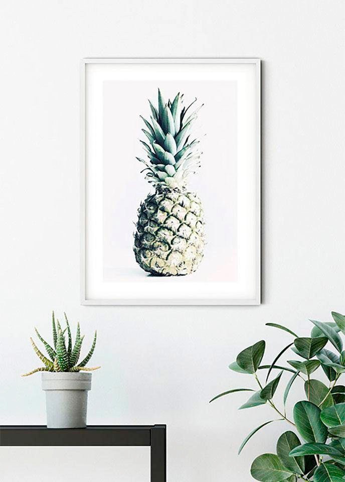 Komar Bild »Pineapple«, Obst, (1 St.), Wandbild zur Dekoration - ohne Rahmen