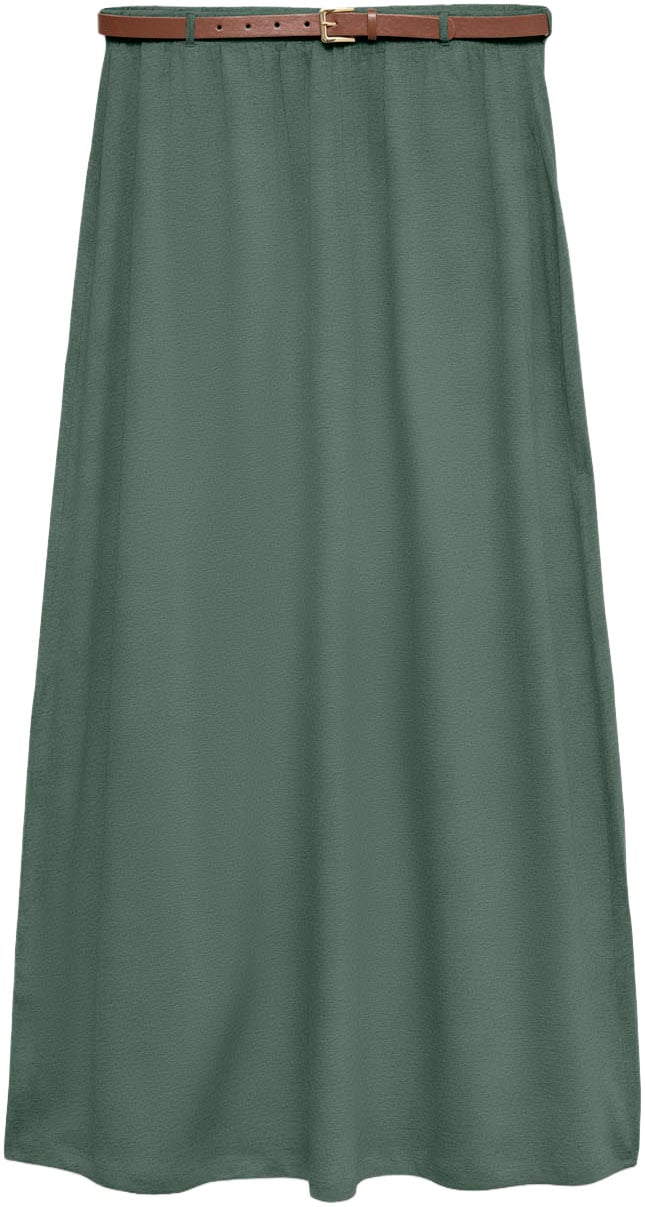 Vero Moda Maxirock "VMLUNA ANKLE SKIRT JRS NOOS" Baumwollmischung, ankle le günstig online kaufen