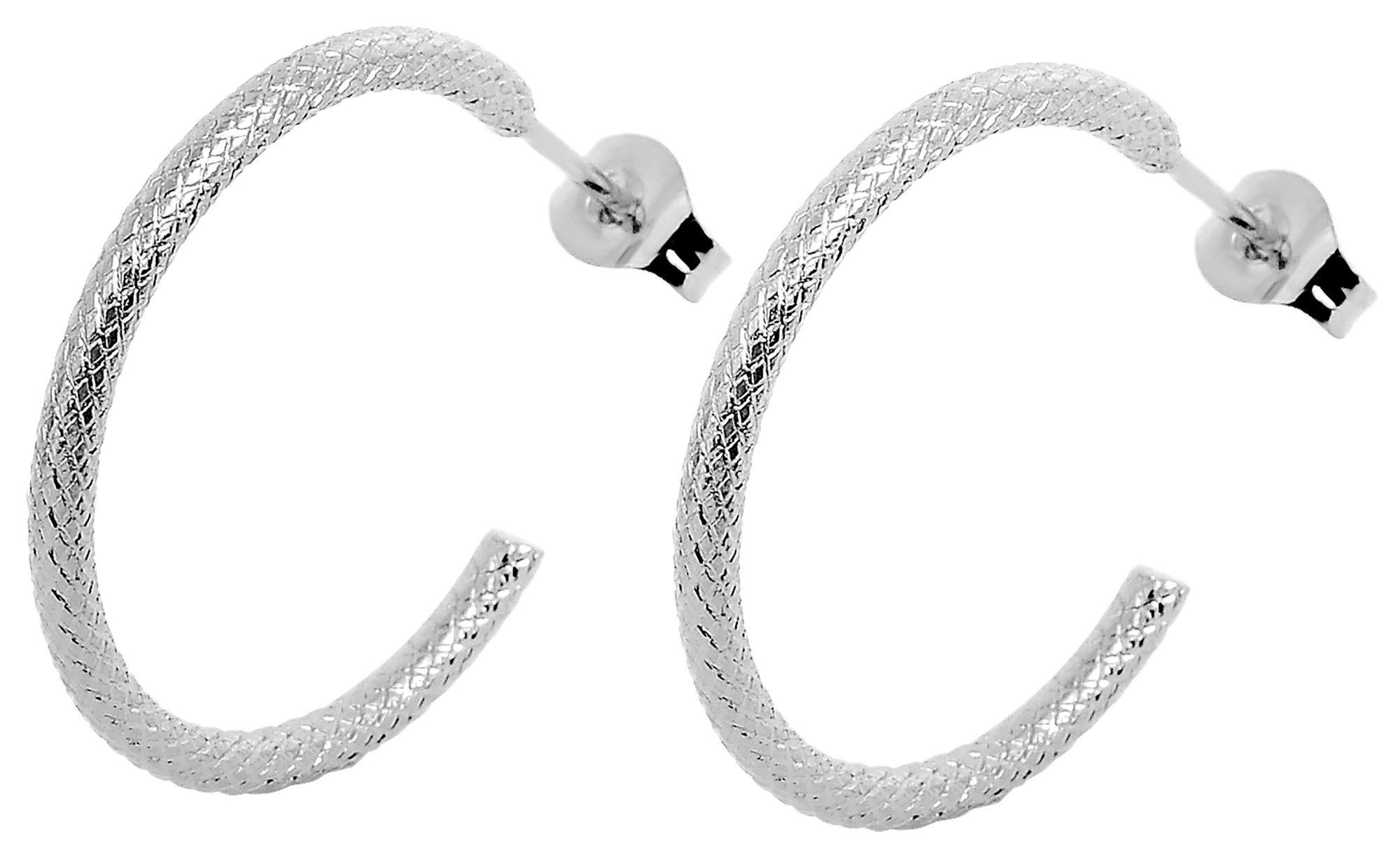 Adelia´s Paar Creolen "Damen Ohrringe – Creole aus Edelstahl" Ideal als Ges günstig online kaufen