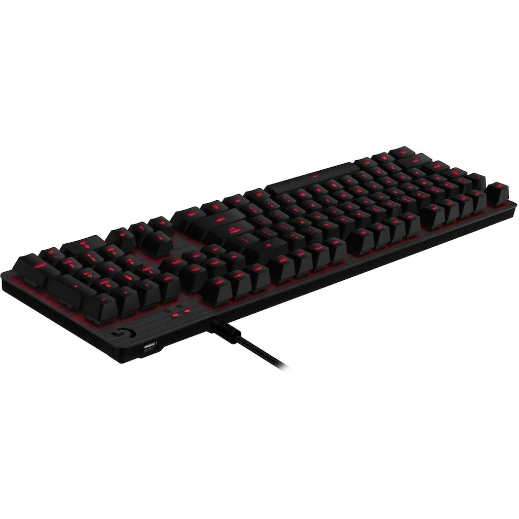 Logitech G Gaming-Tastatur »G413«, (Fn-Tasten-USB-Anschluss-Multimedia-Tasten-Antirutsch-Füße)