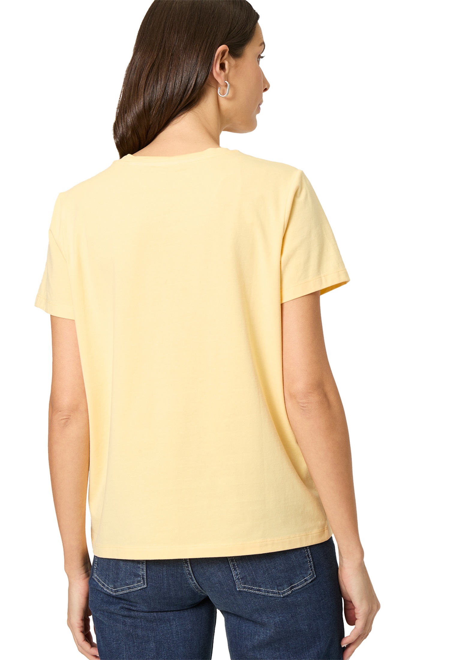 Zero Kurzarmshirt »zero Shirt mit Motiv«, (1 tlg.), weiteres Detail