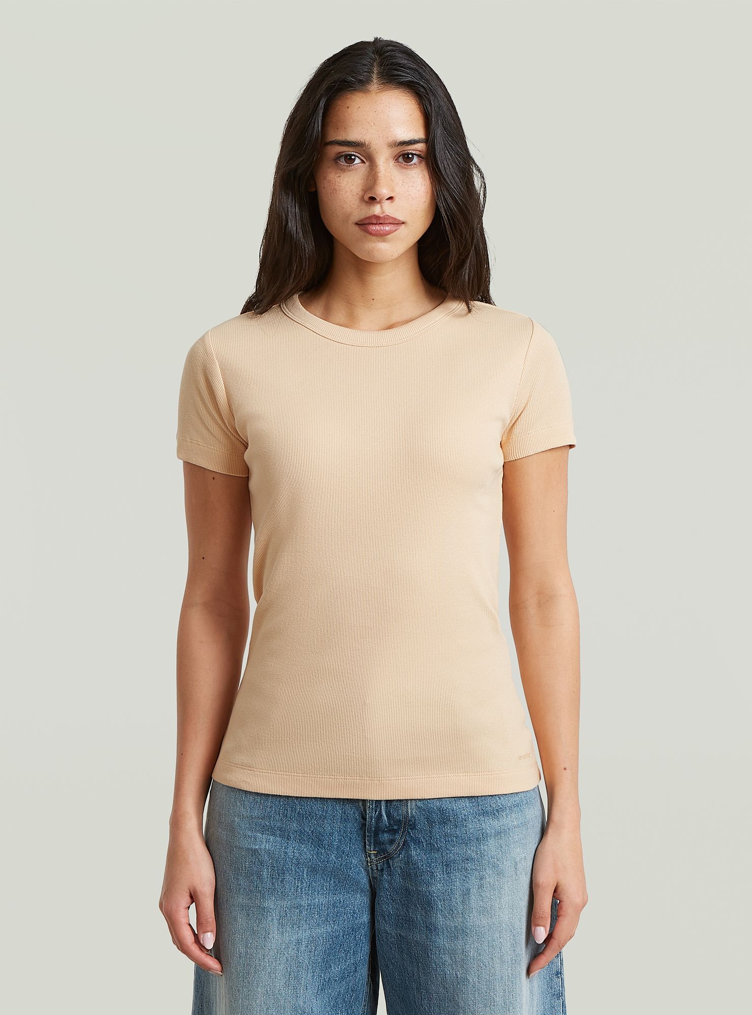 G-STAR "Slim Rib T-Shirt"