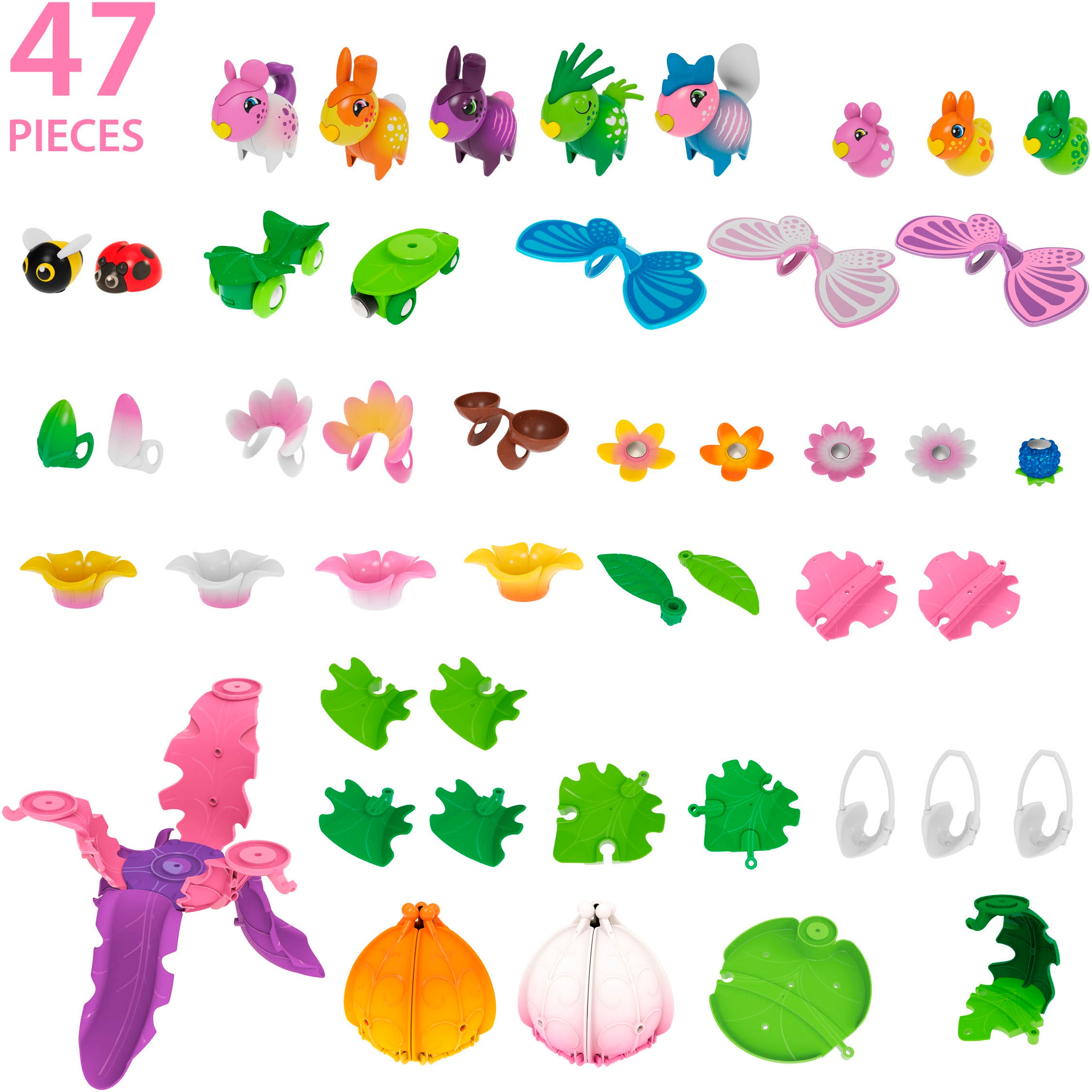 BRIO® Spielwelt »BRIO Flora, Blumenstadt Deluxe Set (36242)«, (47 tlg.)