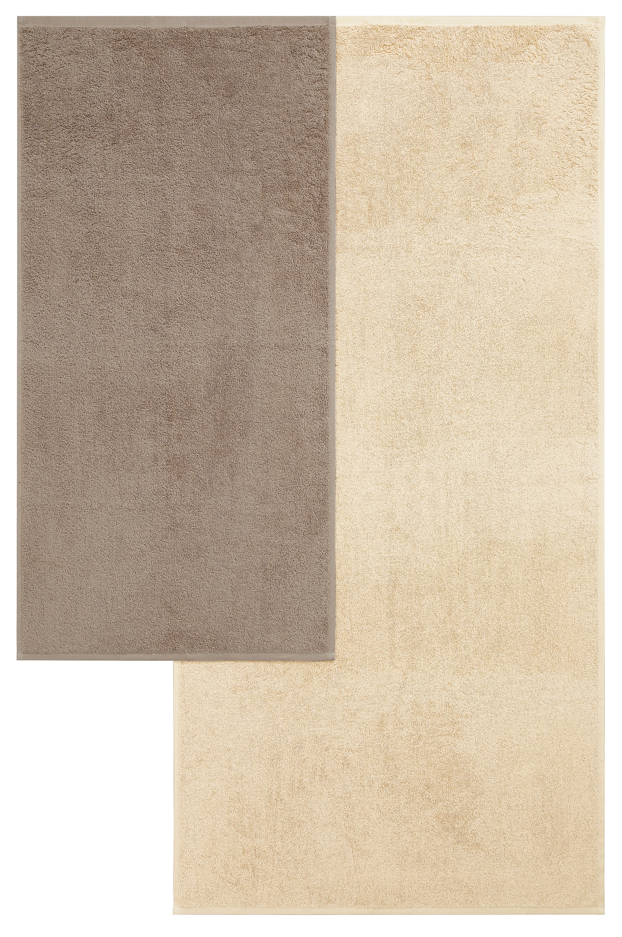 OTTO home Handtuch Set »Merida, 4 Duschtücher 70x140cm, 4 Handtücher 50x100cm« 8 Frottier kuschelig weich, einfarbig, 100% Baumwolle
