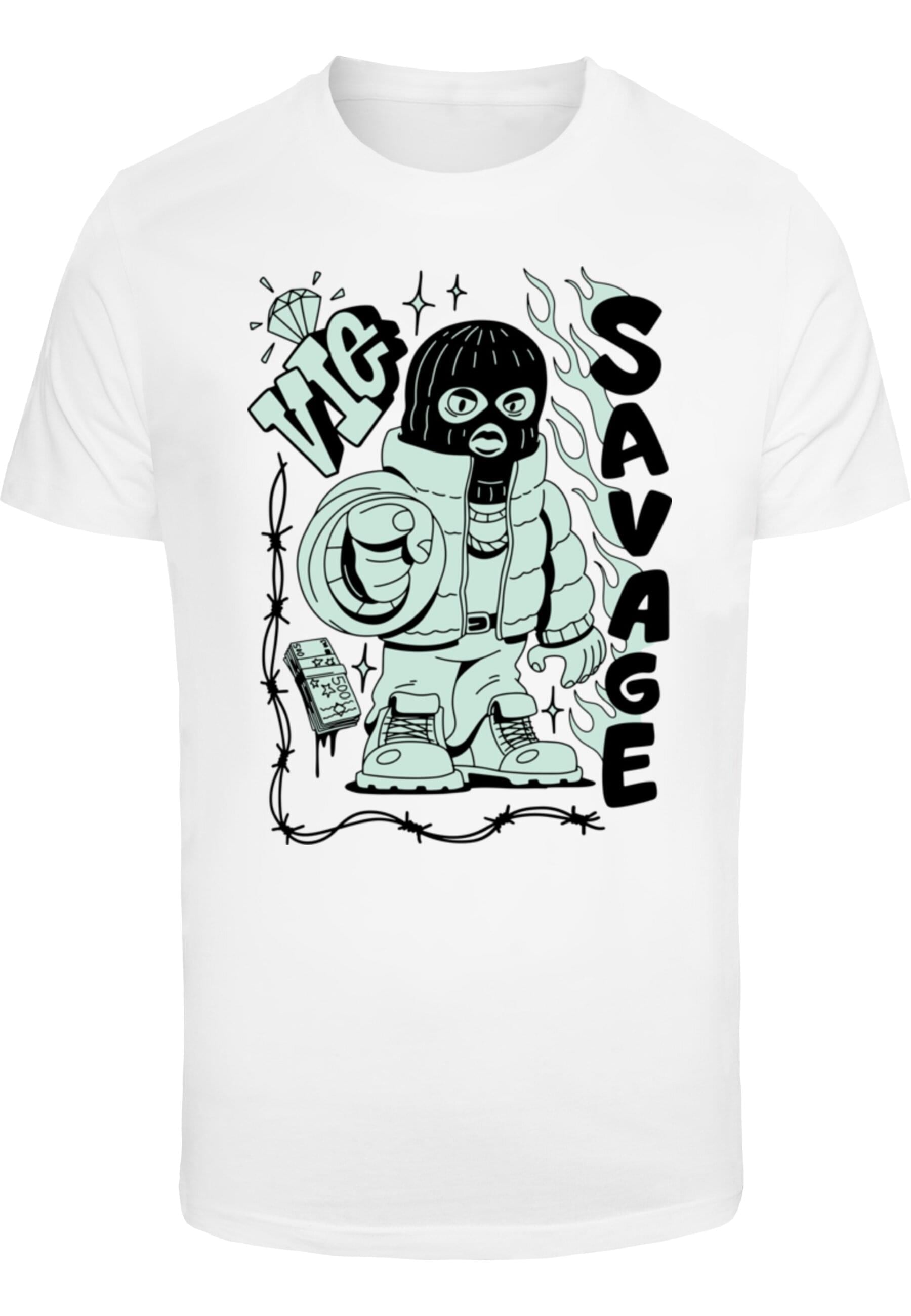 MisterTee T-Shirt "MisterTee Savage Balaclava Tee" 1 Stk. günstig online kaufen