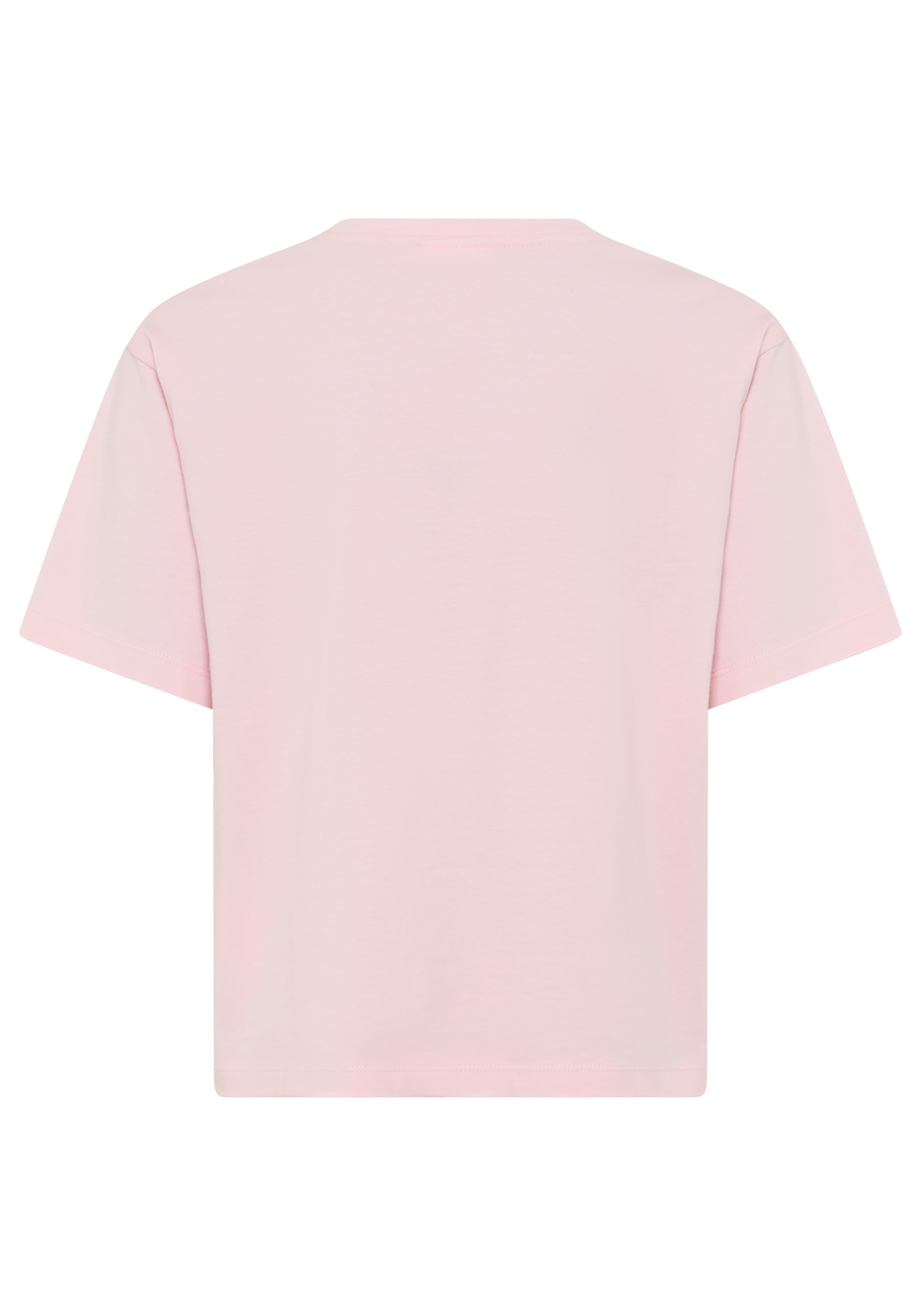 KangaROOS T-Shirt »Locker geschnittenes Shirt mit Palmenprint« lässige Passform, Kurzarm, bedruckt, aus Baumwolle