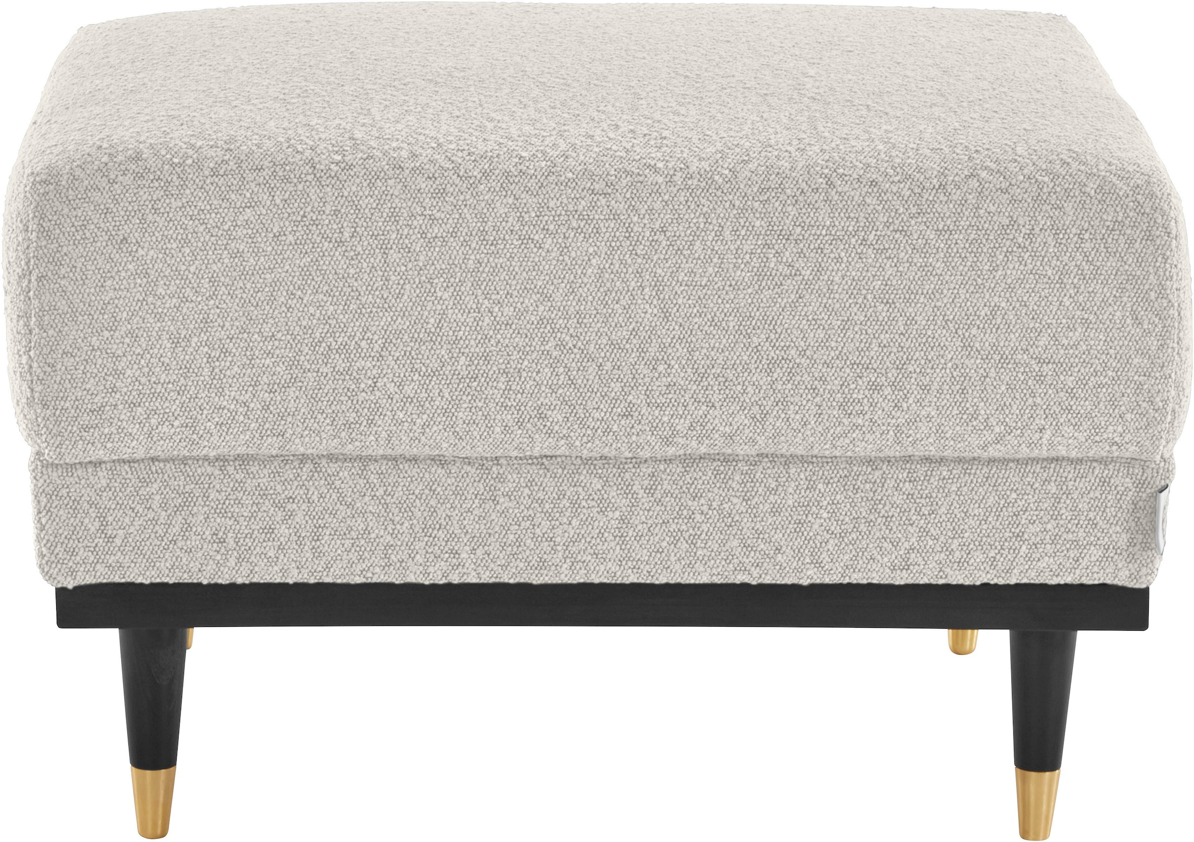 Guido Maria Kretschmer Home&Living Polsterhocker »Chamby New«, im Bouclé-Strukturbezug