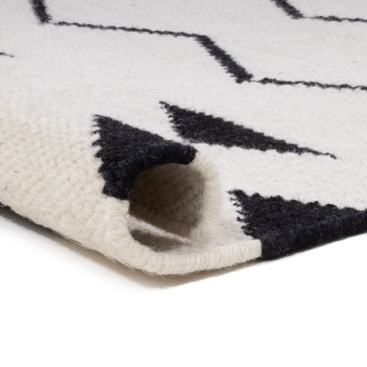 morgenland Wollteppich »Kelim Teppich - Trendy »Miami« Rechteckig«, rechteckig, 0,7 mm Höhe, Flachgewebe
