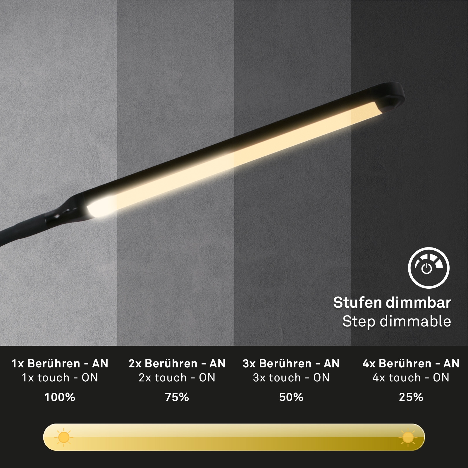 Briloner Leuchten LED Stehlampe »PIVAZ«