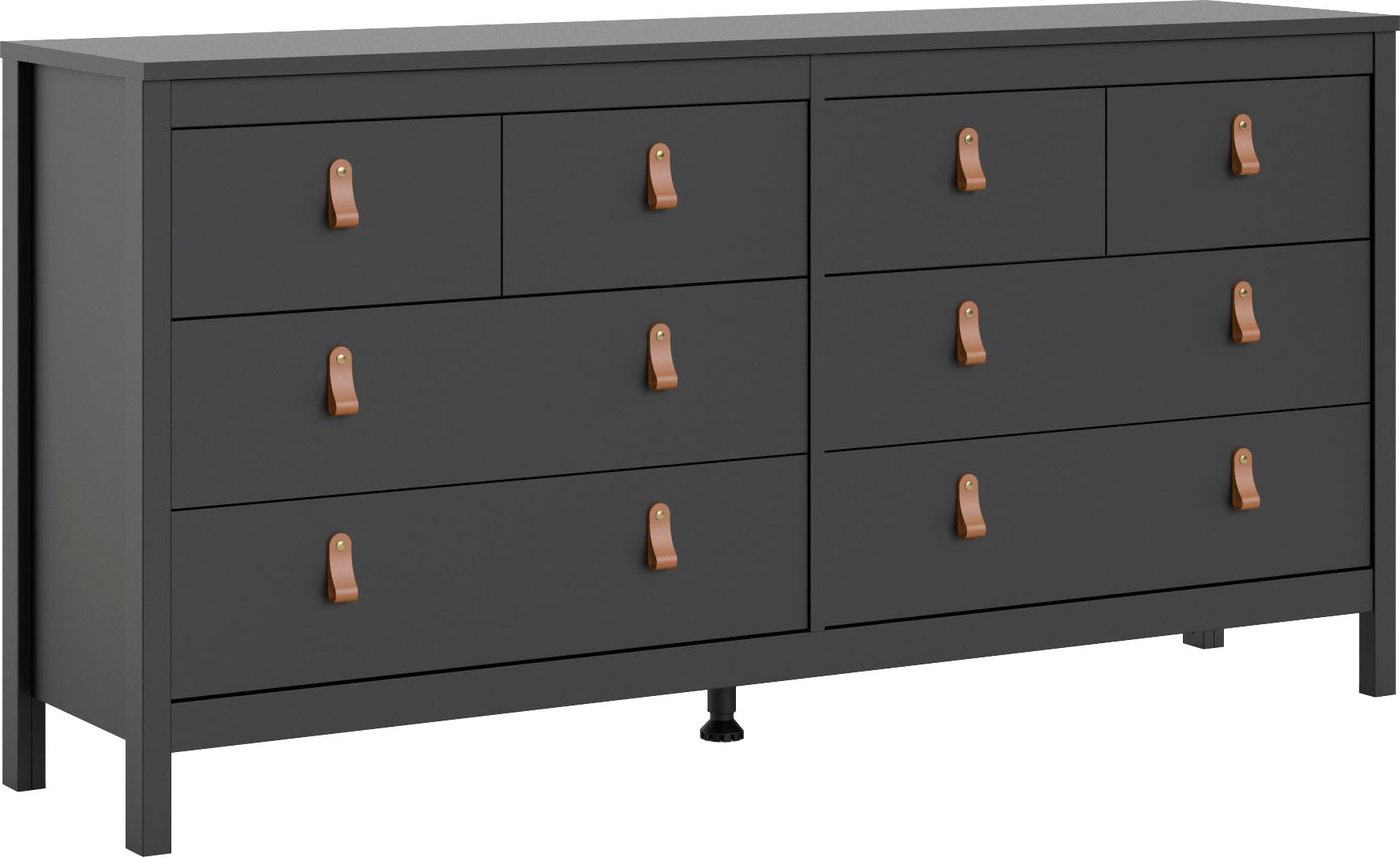 Home affaire Kommode »Madrid, Aufbewahrung, Schubladenschrank, Stauraum«, mit 4 kleinen und 4 großen Schubladen, Breite 160 cm
