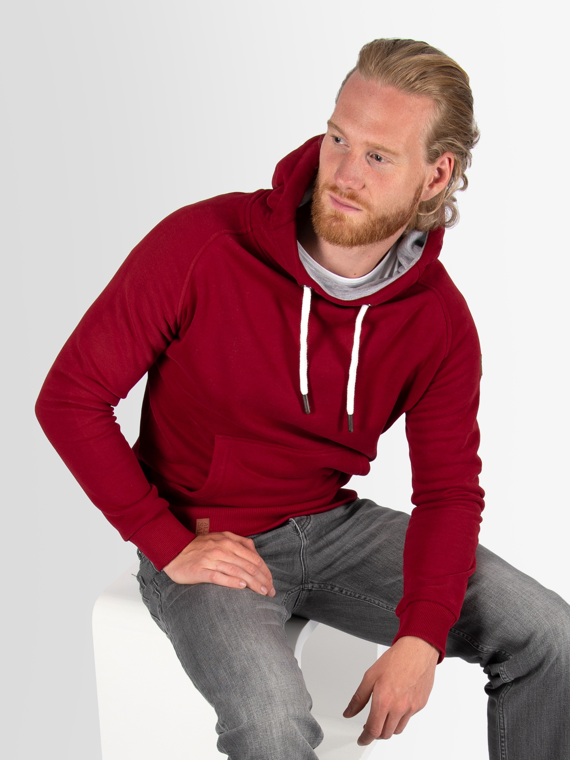 Alessandro Salvarini Kapuzenpullover »ASBeeno«, mit Kapuze