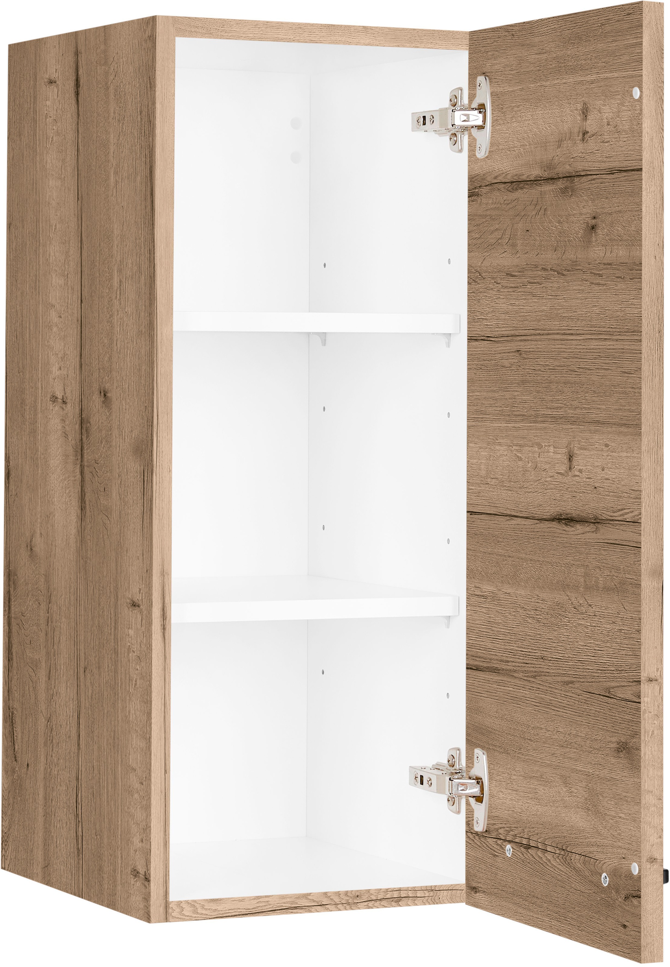 nobilia® Hängeschrank »"Structura", Ausrichtung wählbar, vormontiert,«, in drei Breiten: 30, 45 und 60 cm, mit Soft-Close-Funktion