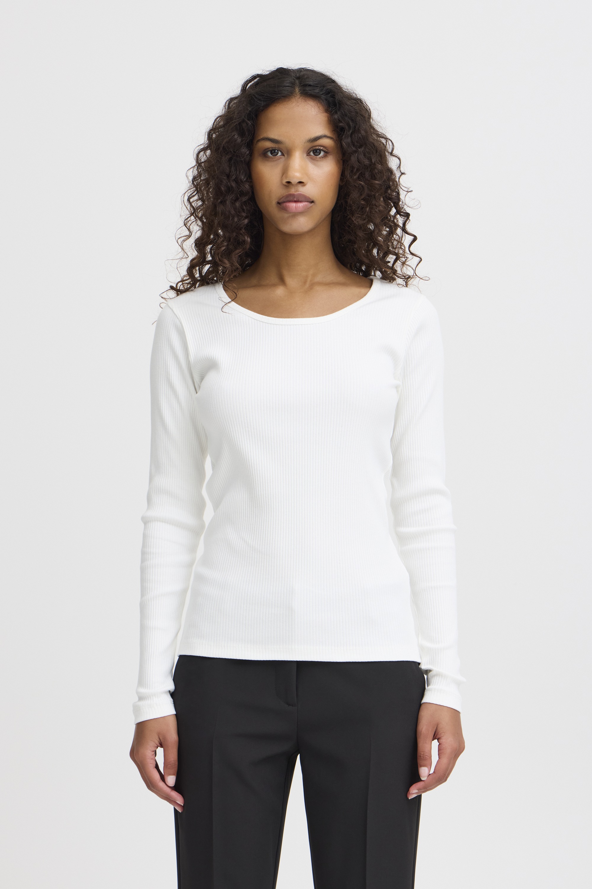 Ichi Sweatshirt »Langarmshirt IHPALMER RIB LS«