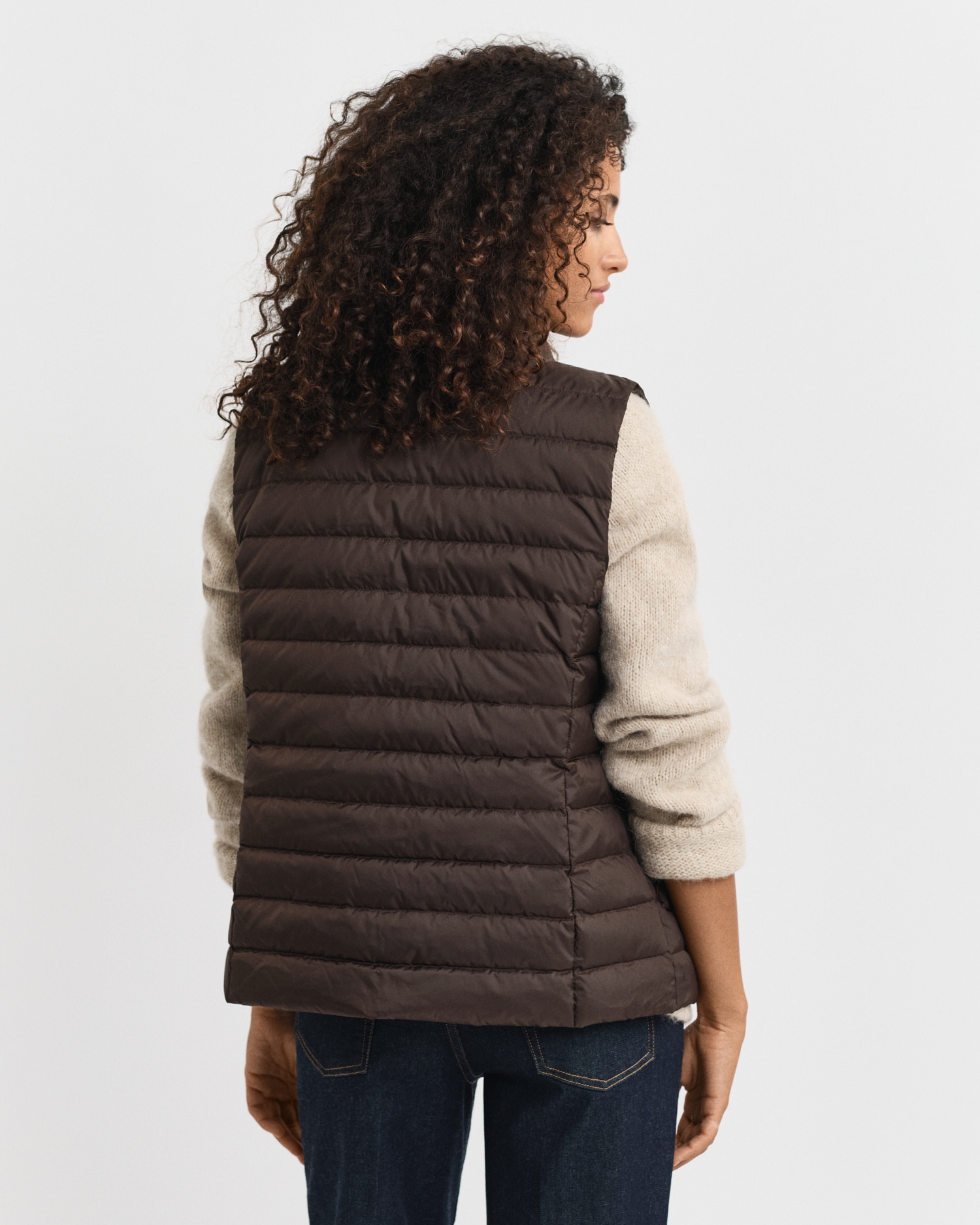 Gant Steppweste »LIGHT DOWN VEST« Regular fit mit Stehkragen