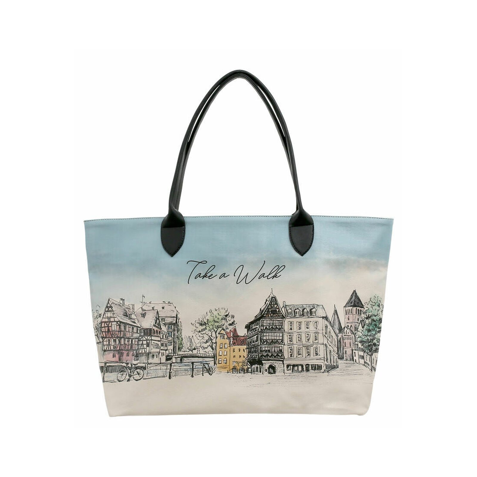 Thumbnail - DOGO Weekender "Weekender Take A Walk Damen Handtaschen (Fashion) / Neutral", Vegan