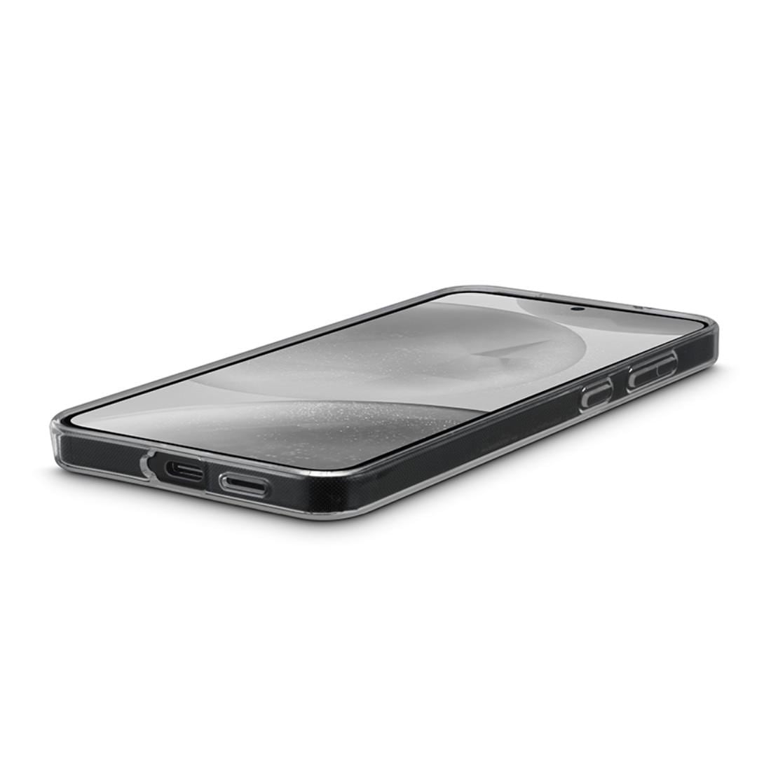 Hama Smartphone-Hülle »Handyhülle „Always Clear“ für Galaxy S25+ (kratzfest, ohne Vergilben)«, ohne schnelles Vergilben
