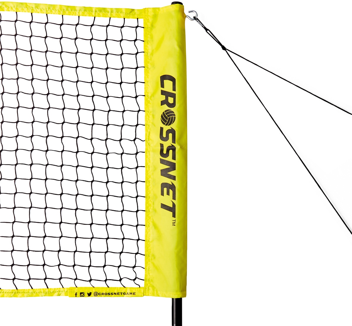 Crossnet distributed by Hammer Volleyballnetz »und Beachballnetz Crossnet«, mit Transporttasche (Rucksack)