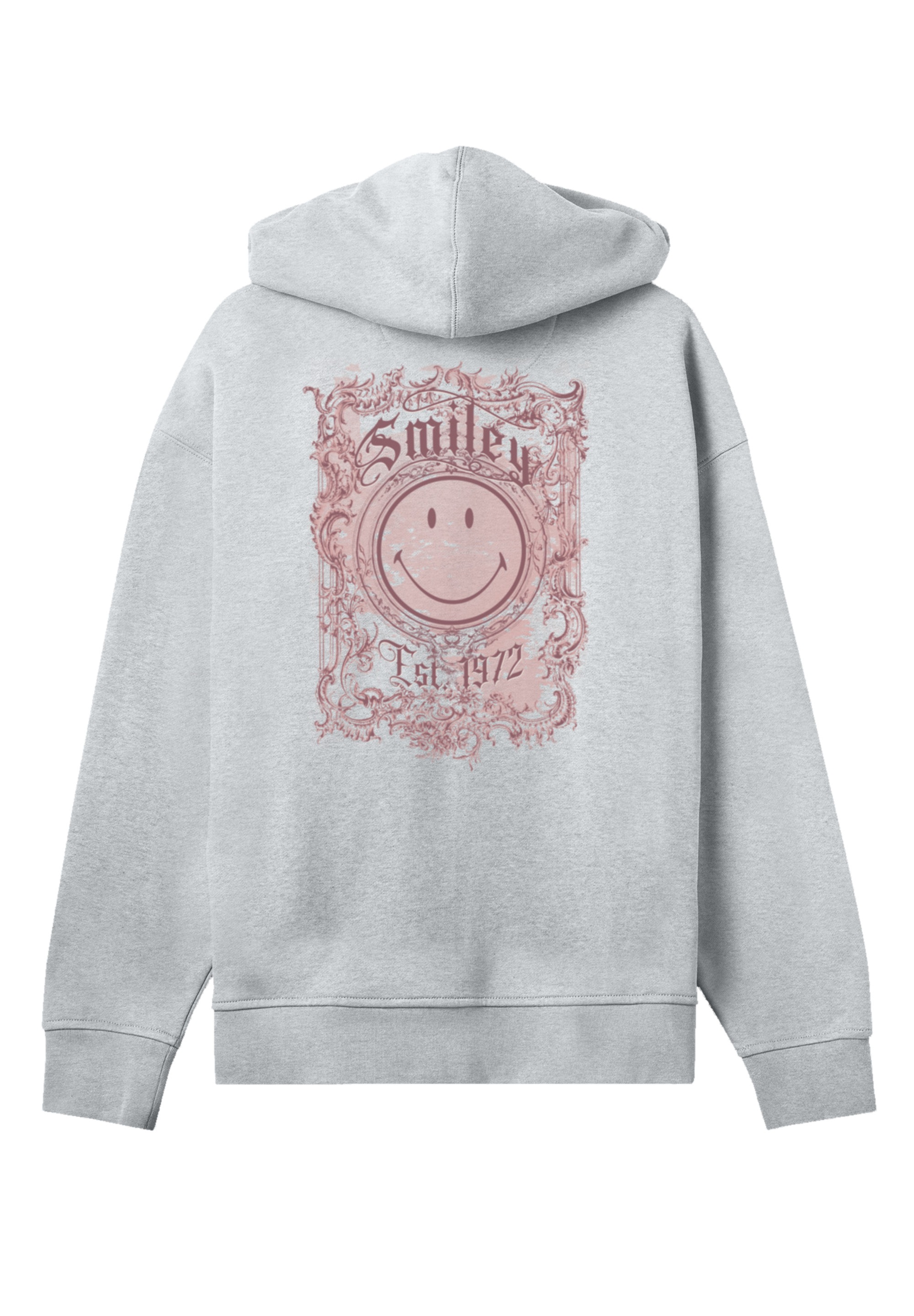 F4NT4STIC Kapuzenpullover »Smiley Originals Spring Pink Typography«, Premium Qualität