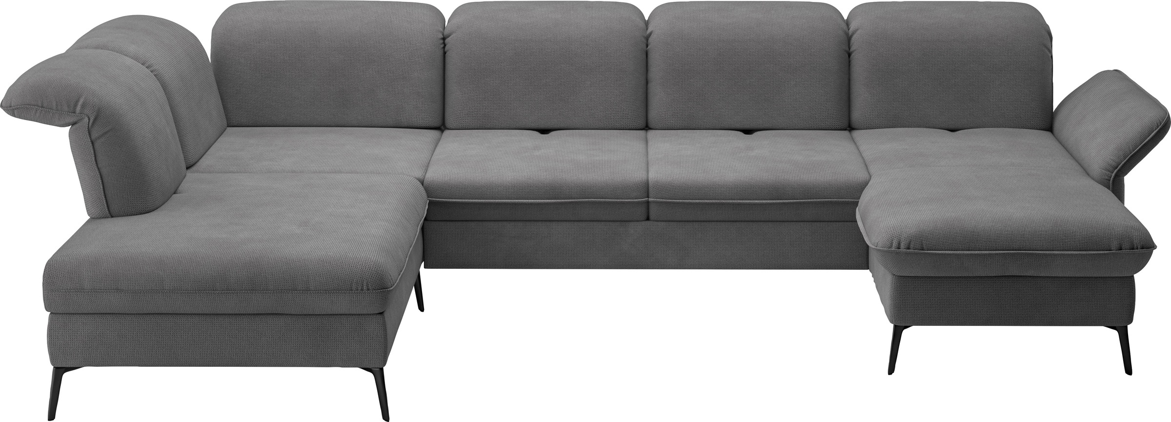 sit&more Wohnlandschaft »Emely«, mit Sitztiefenverstellung optional mit Bettfunktion und Bettkasten