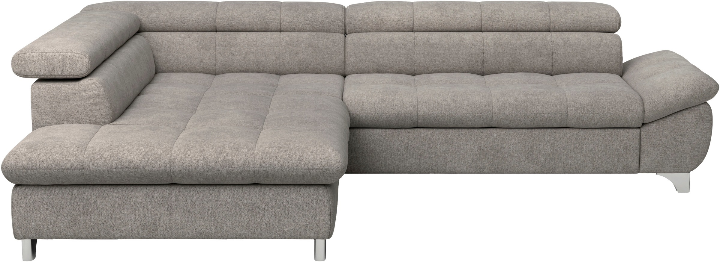 COTTA Ecksofa »Gemini L-Form«, mit Kopfteilverstellung, wahlweise mit Bettfunktion