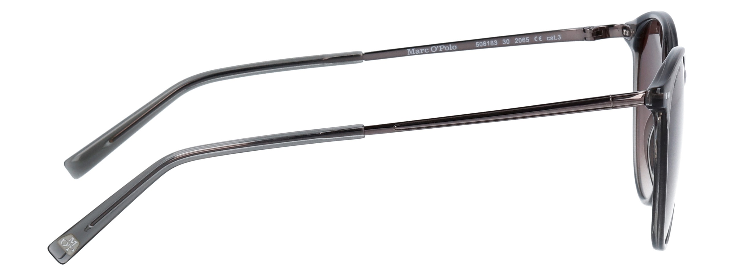Sonnenbrille MARC O'POLO "Marc O'Polo EYEWEAR Sonnenbrille", grau transparent, Sonnenbrillen Sonnenbrille 7