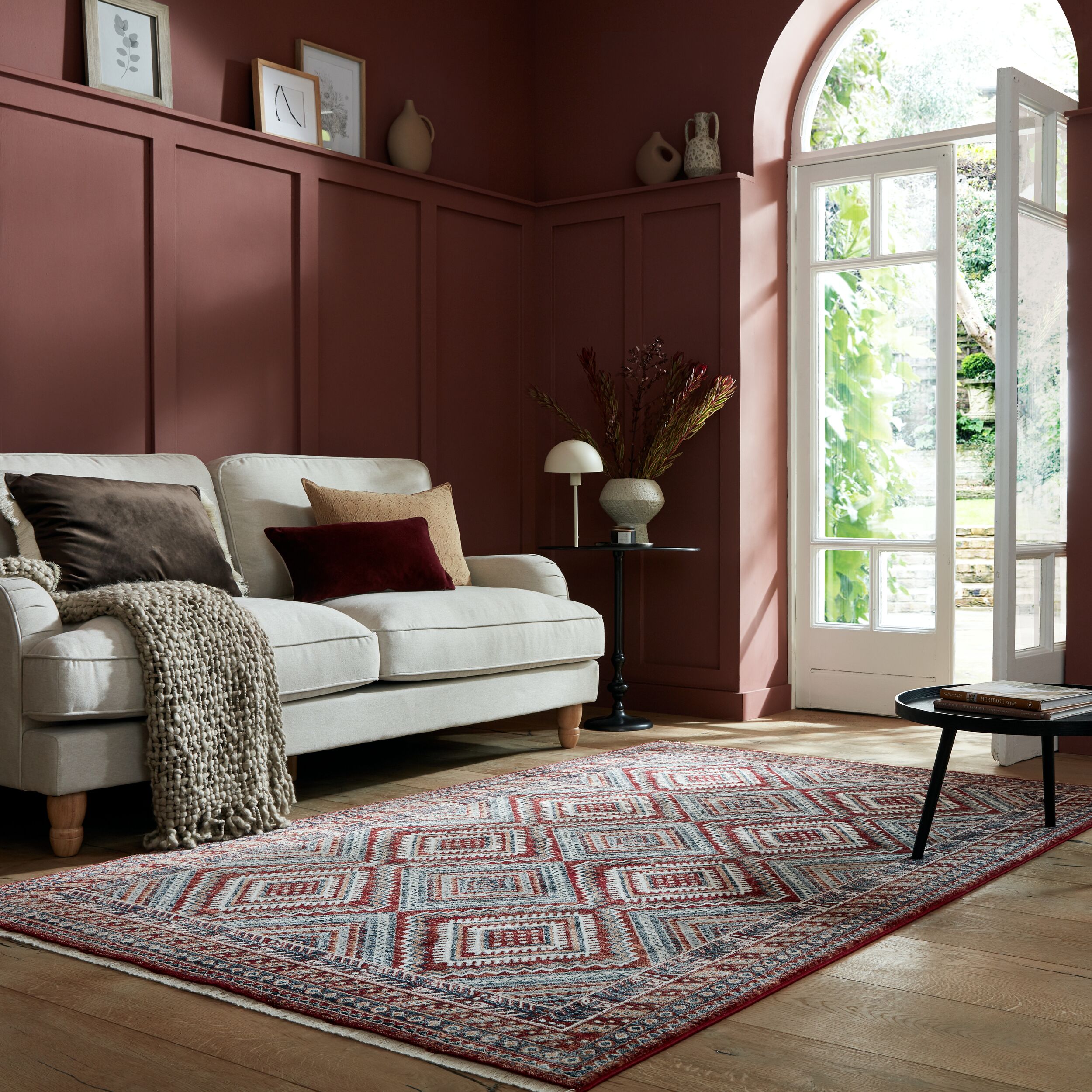 FLAIR RUGS Teppich "Babylon Vintage" rechteckig 8 mm Höhe Traditional Teppich