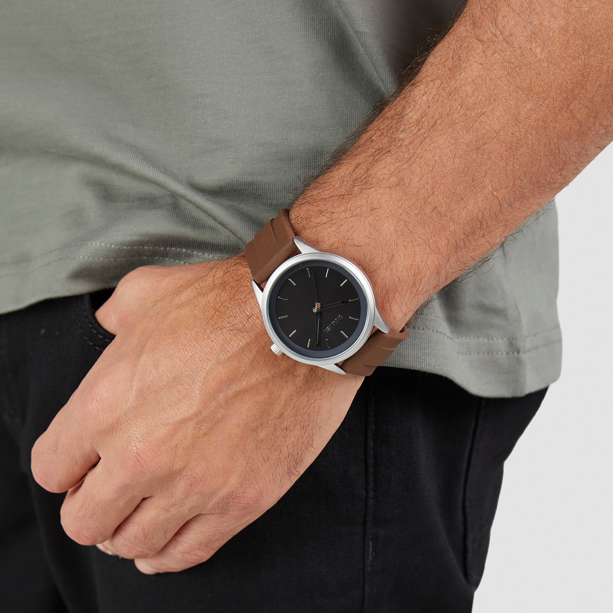 s.Oliver Quarzuhr »Sport Silicone« Armbanduhr, Herrenuhr, Silikonarmband, analog