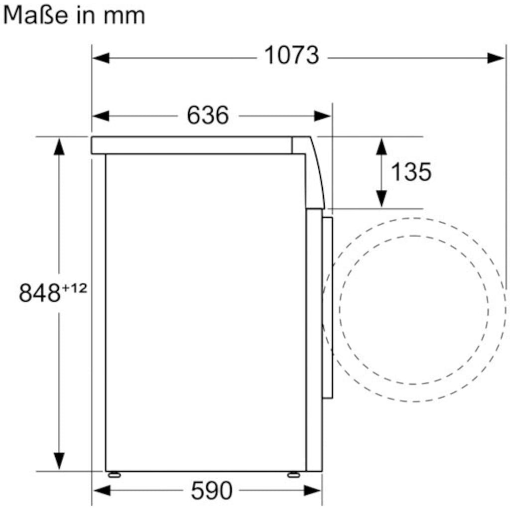 SIEMENS Waschmaschine »WG44G2A40«, WG44G2A40, 9 kg, 1400 U/min