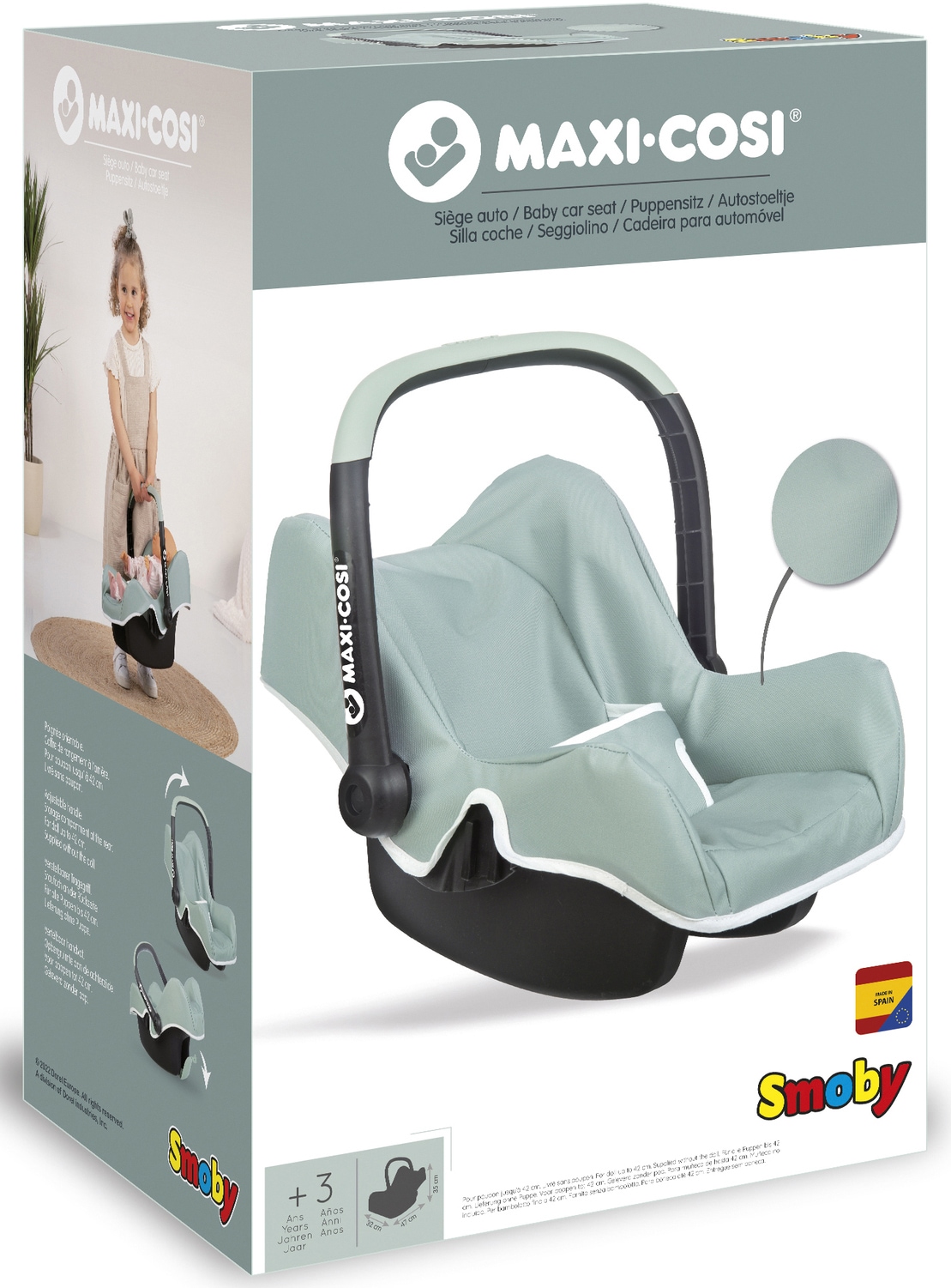 Smoby Puppen Autositz »Maxi-Cosi, grün«