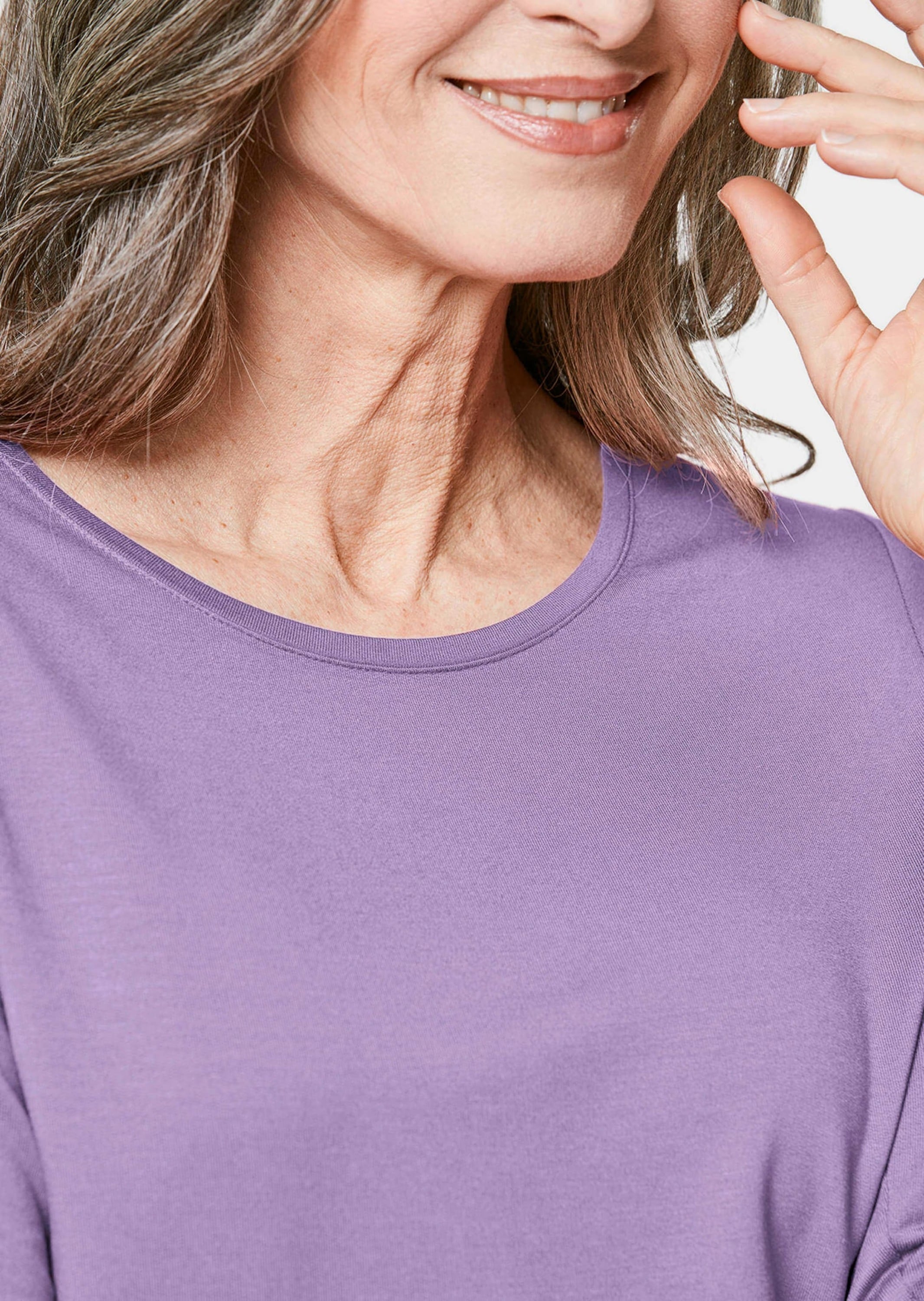 GOLDNER 3/4-Arm-Shirt »Kurzgröße Kombifreundliches Shirt mit ¾ Arm«