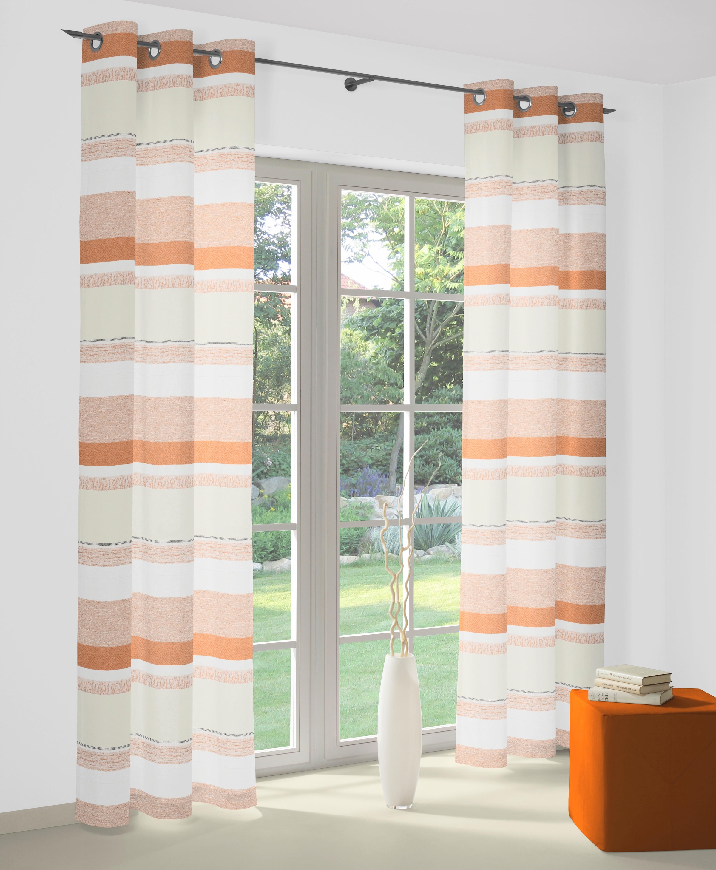 Wirth Vorhang "Novara" Ösen 1 Stk. tlg. günstig online kaufen