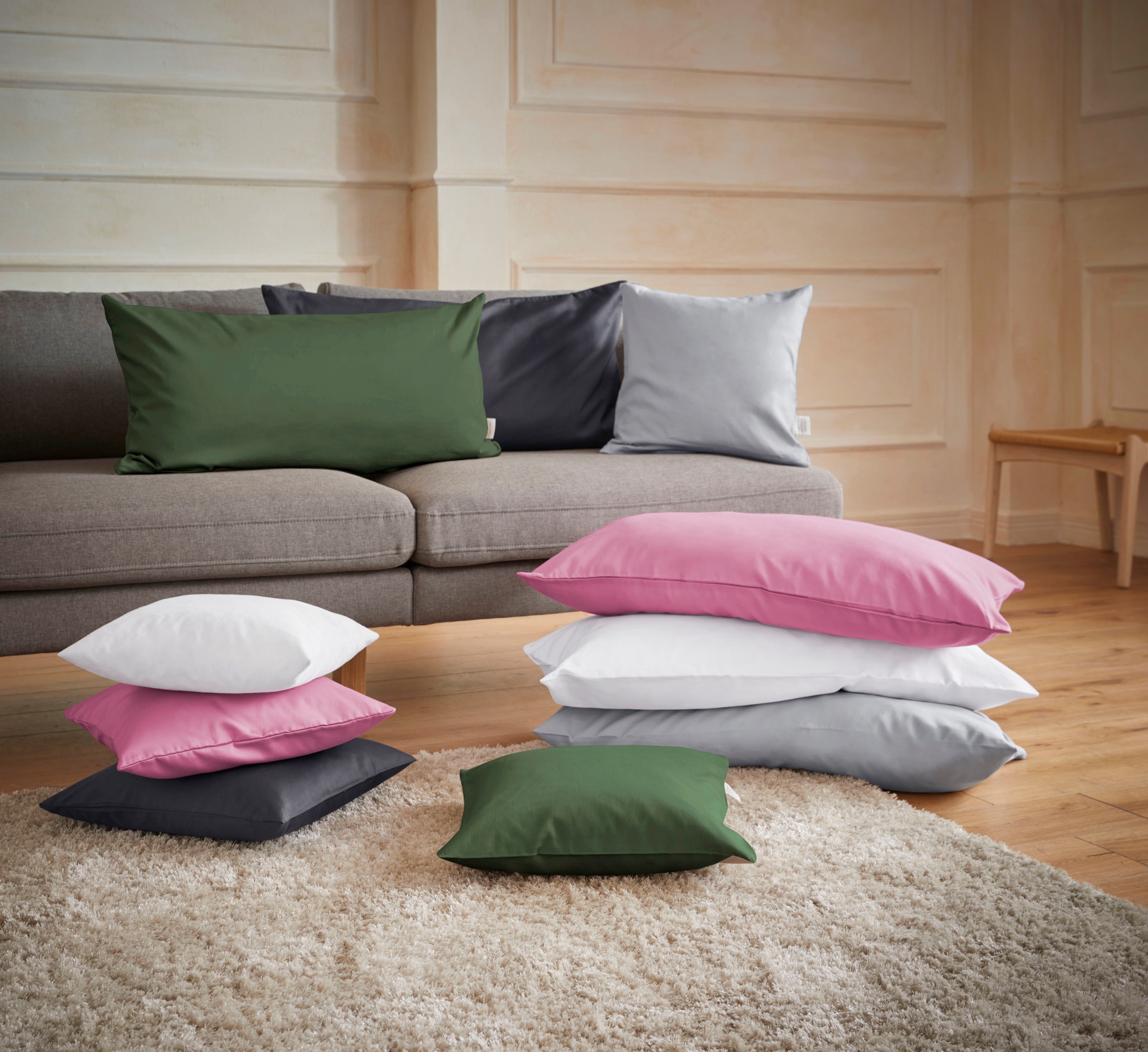 Guido Maria Kretschmer Home&Living Kissenbezug "Mila" Satin Qualität, in Un günstig online kaufen