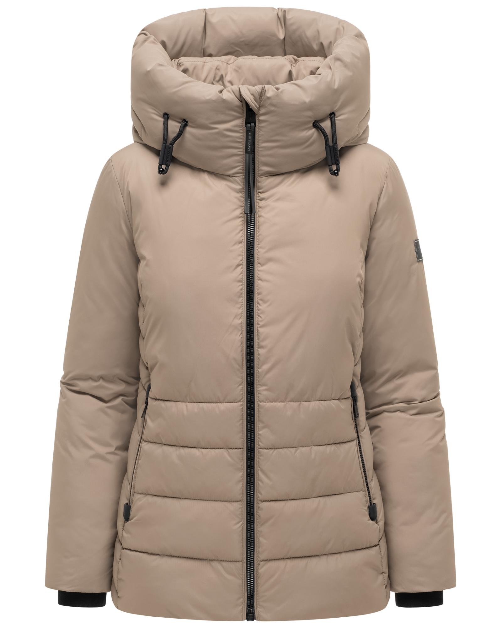 Navahoo Outdoorjacke »Waldengel XIV« mit Kapuze Damen Winter Steppjacke mit Kapuze und Kordelzug