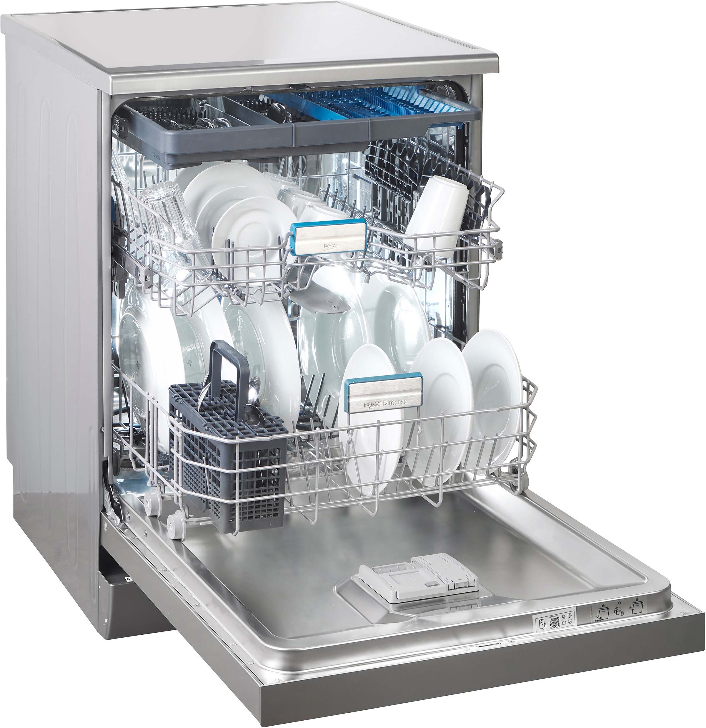 BEKO Standgeschirrspüler "BDFN36462XP" 8,5 l 14 tlg. Maßgedecke Die PowerIn günstig online kaufen