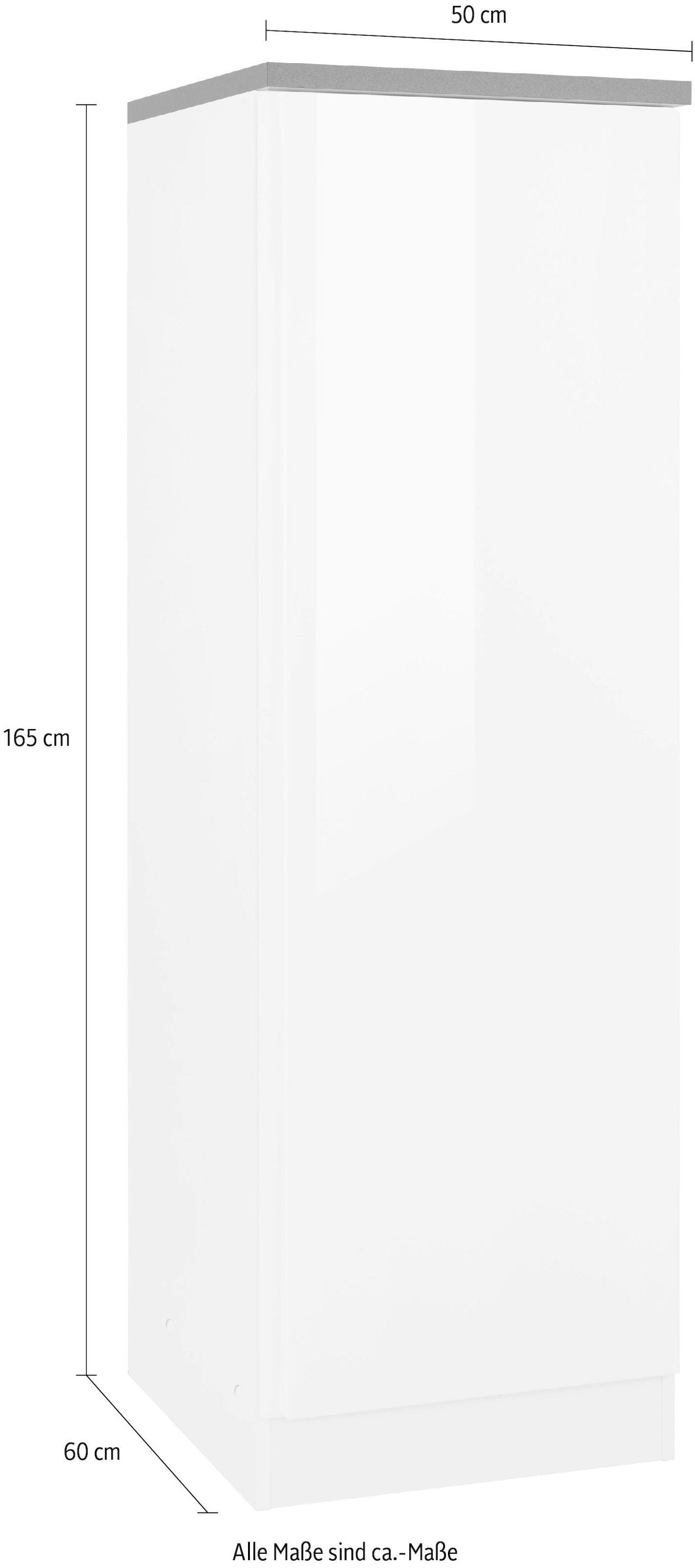HELD MÖBEL Seitenschrank »Virginia«, 50 cm breit, für viel Stauraum | BAUR | Vorratsschränke