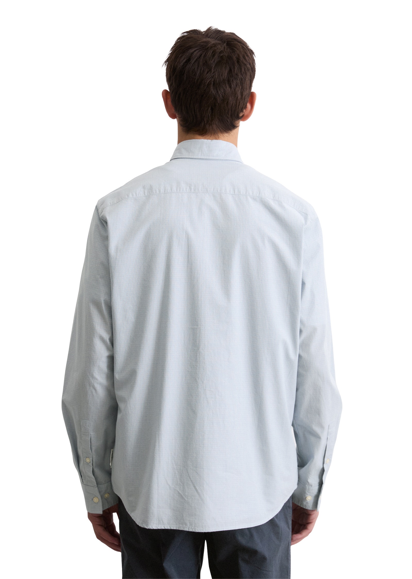 Thumbnail - Marc OPolo Langarmhemd "mit feinem Karomuster"