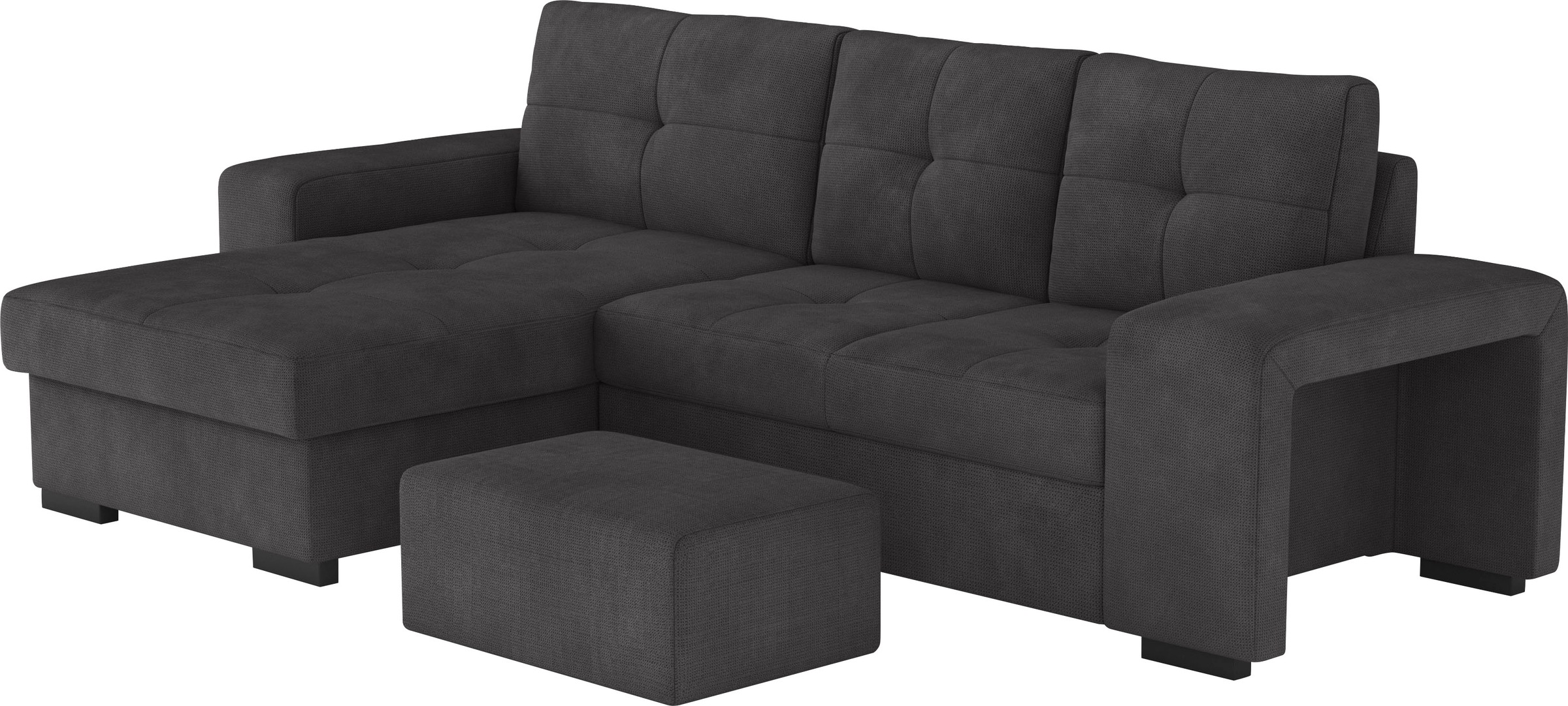 Thumbnail - COTTA Ecksofa "Mattina L-Form" mit Hocker, wahlweise mit Bettfunktion & Bettkasten