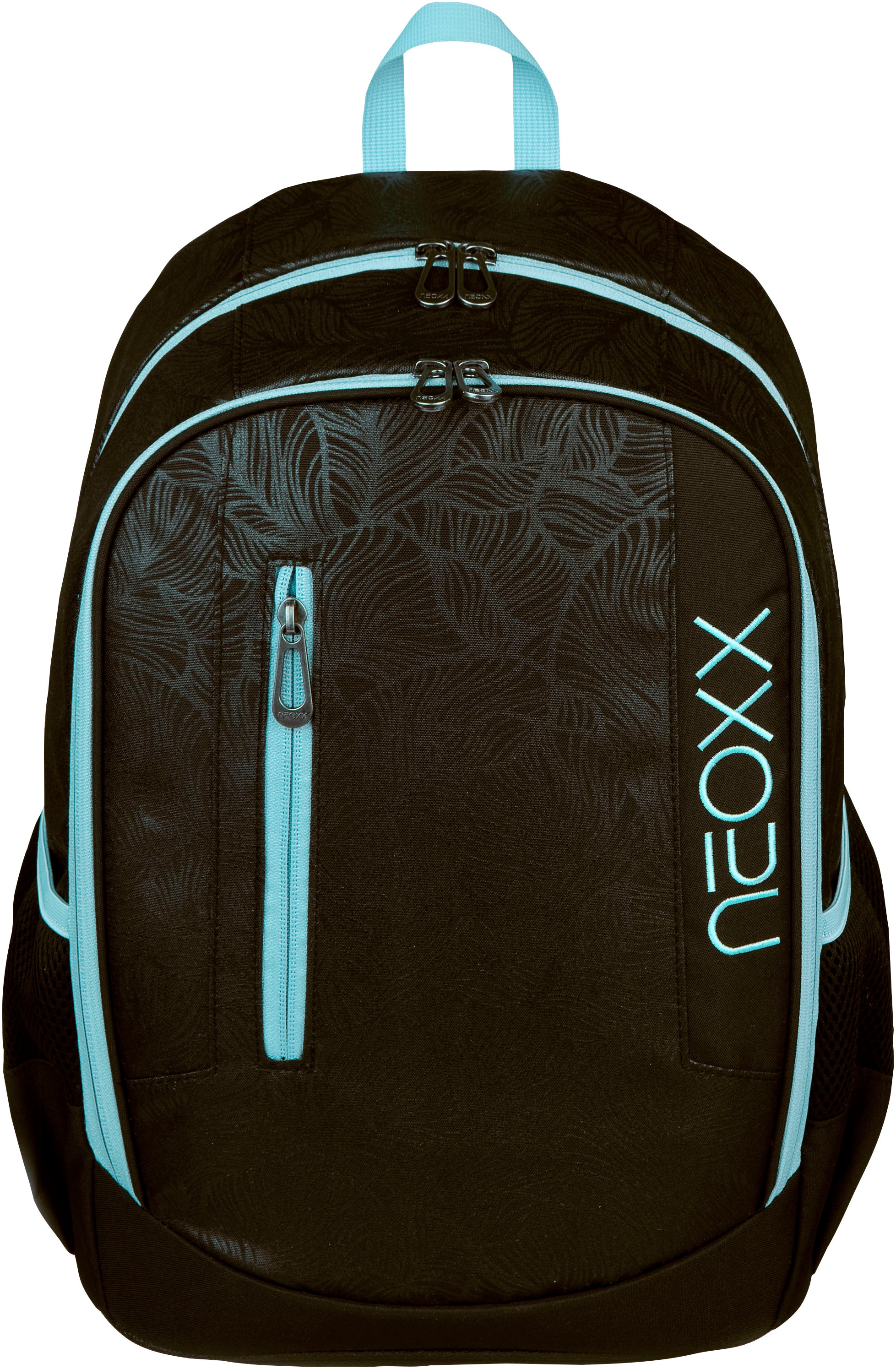 neoxx Schulrucksack "Flow, Queen of Nite", teilweise aus recyceltem Material