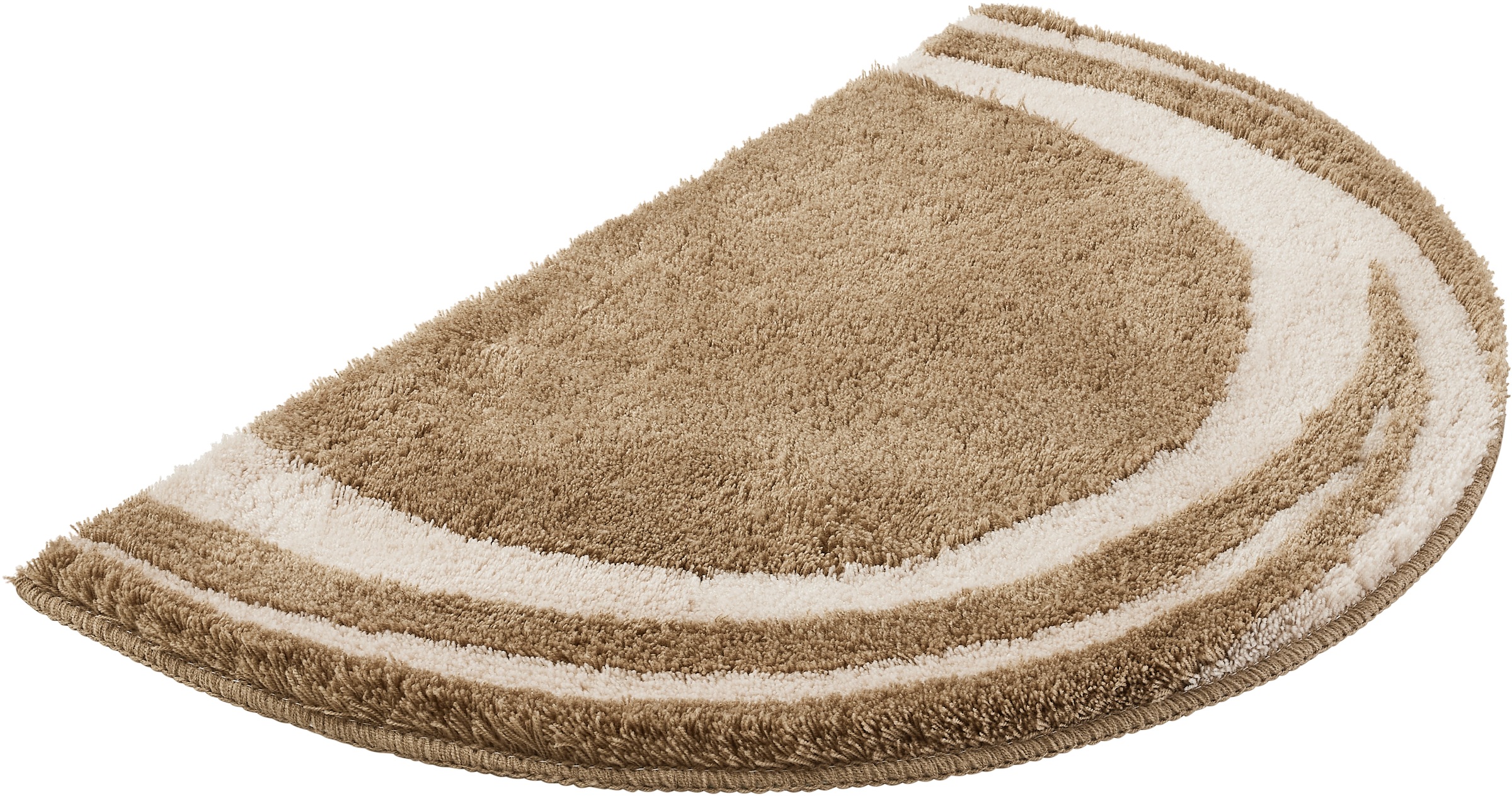 Kleine Wolke Badematte »»Mystic«« Höhe 25 mm rutschhemmend beschichtet fußbodenheizungsgeeignet Badteppich, modernes Design, Hoch-Tief Effekt, rechteckig & rund