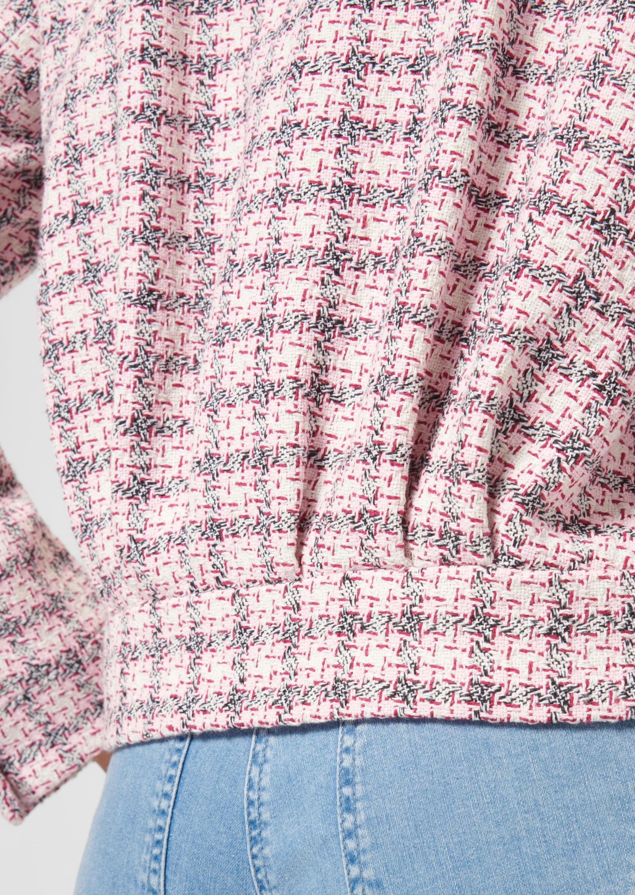 MADELEINE Outdoorjacke »Jacke Tweedjacke mit Hemdkragen«