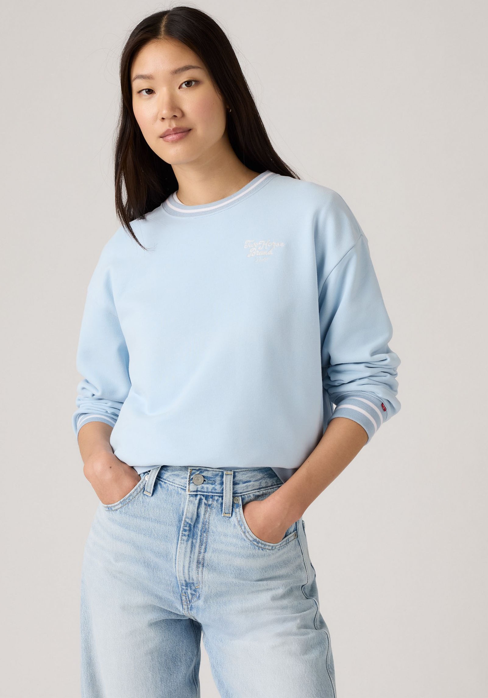 Levis Sweatshirt "GR HERITAGE SPORT", mit Stickerei im Front- und Rückenber günstig online kaufen
